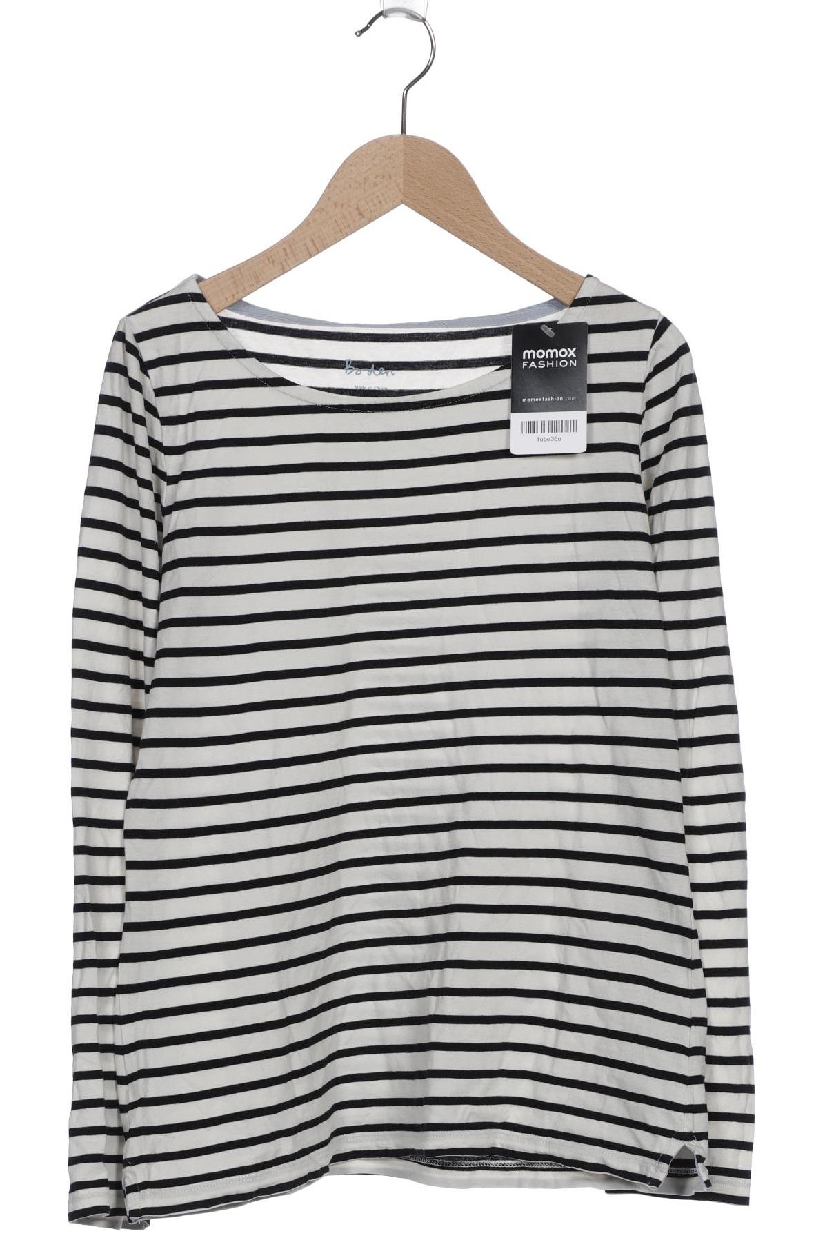 

Boden Damen Langarmshirt, weiß