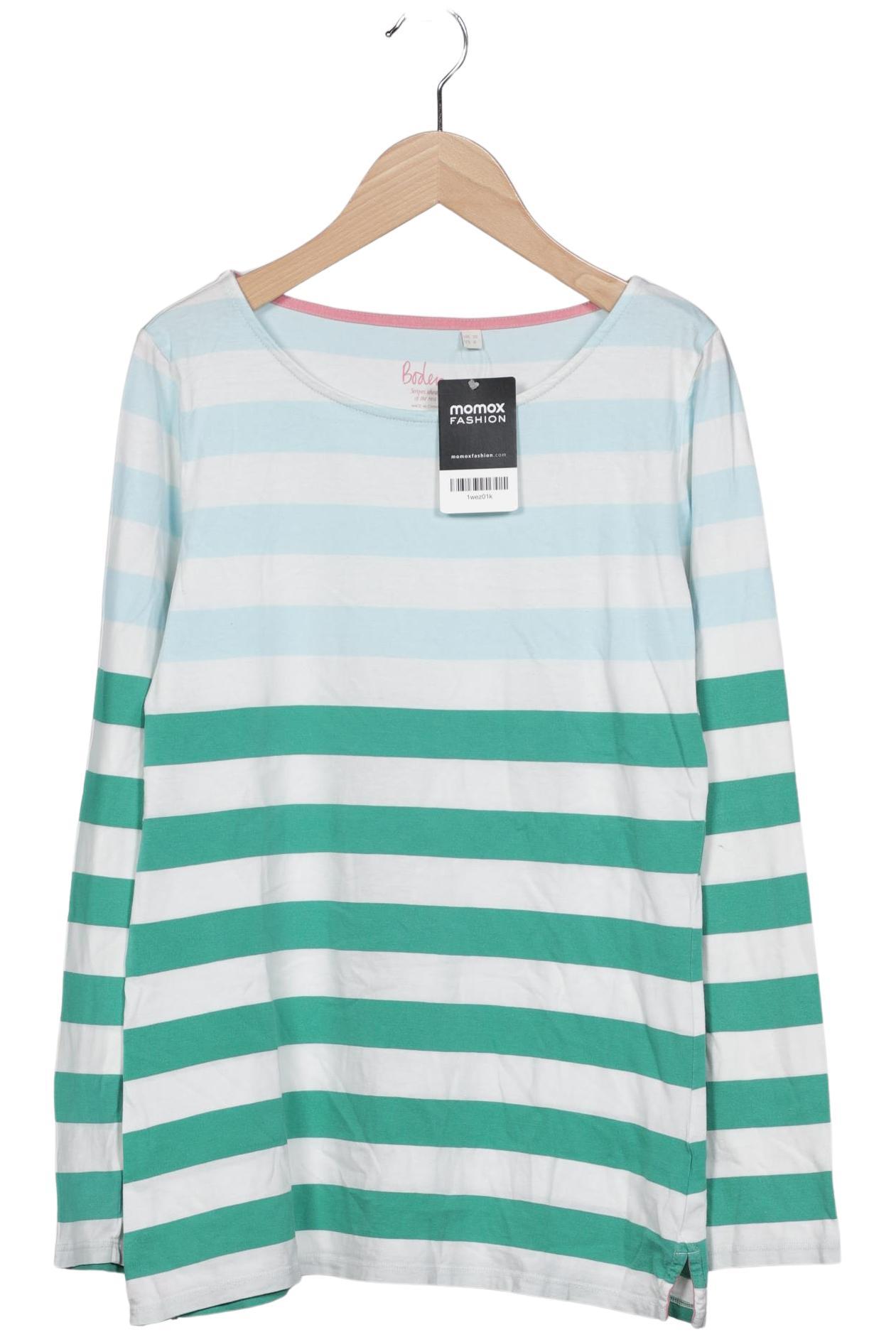 

Boden Damen Langarmshirt, türkis, Gr. 36