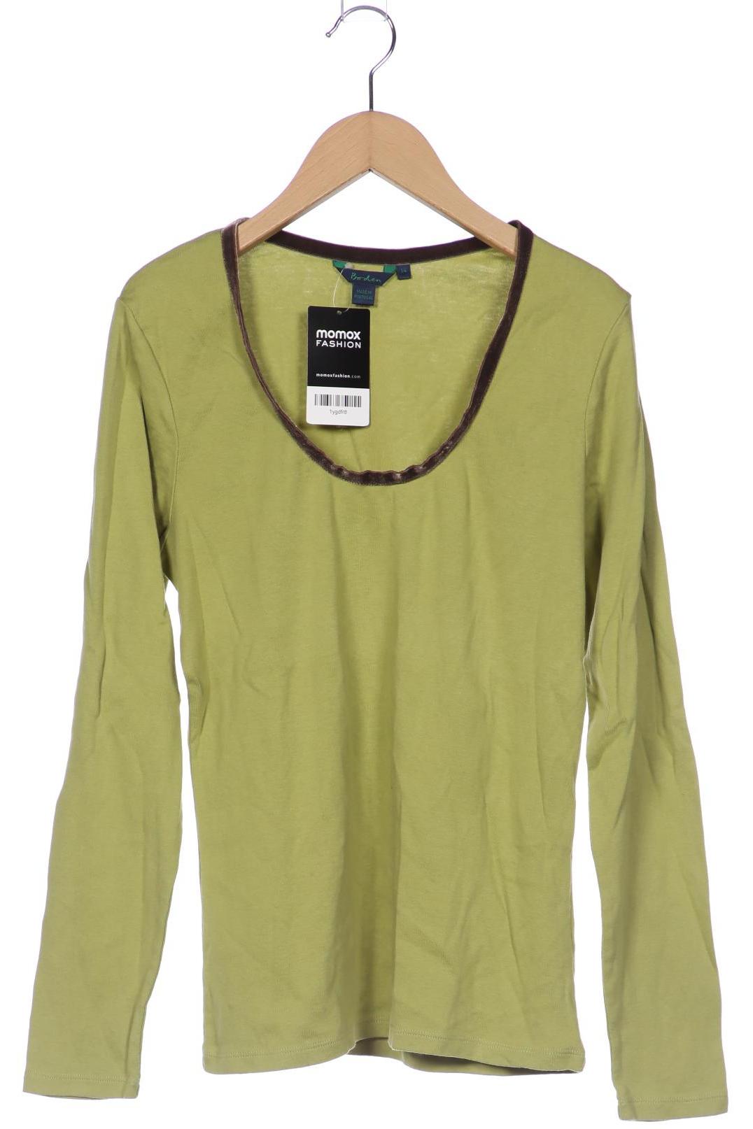 

Boden Damen Langarmshirt, grün, Gr. 14