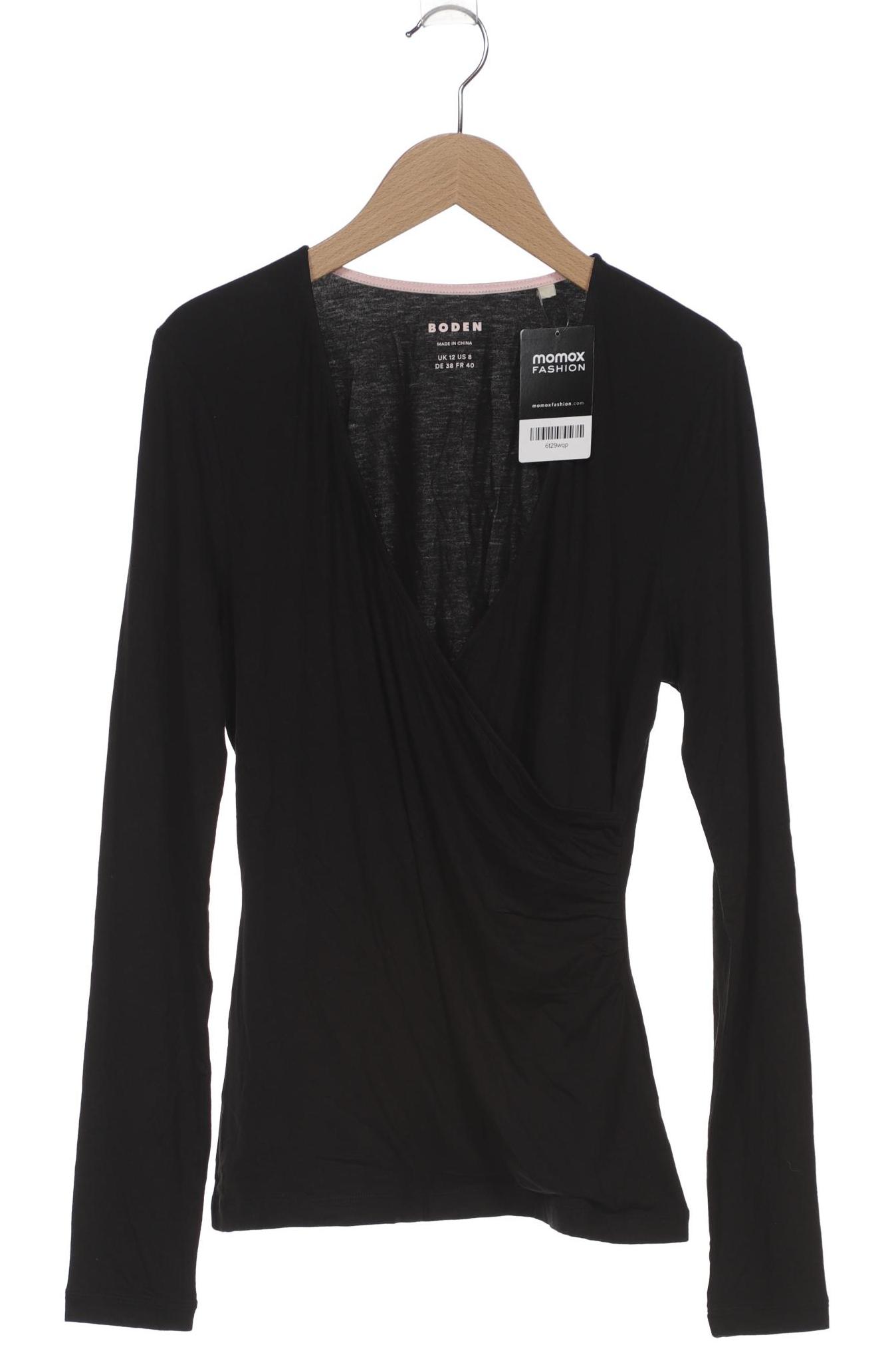 

Boden Damen Langarmshirt, schwarz, Gr. 38
