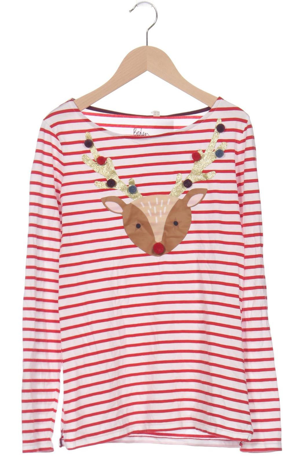 

Boden Damen Langarmshirt, rot, Gr. 36