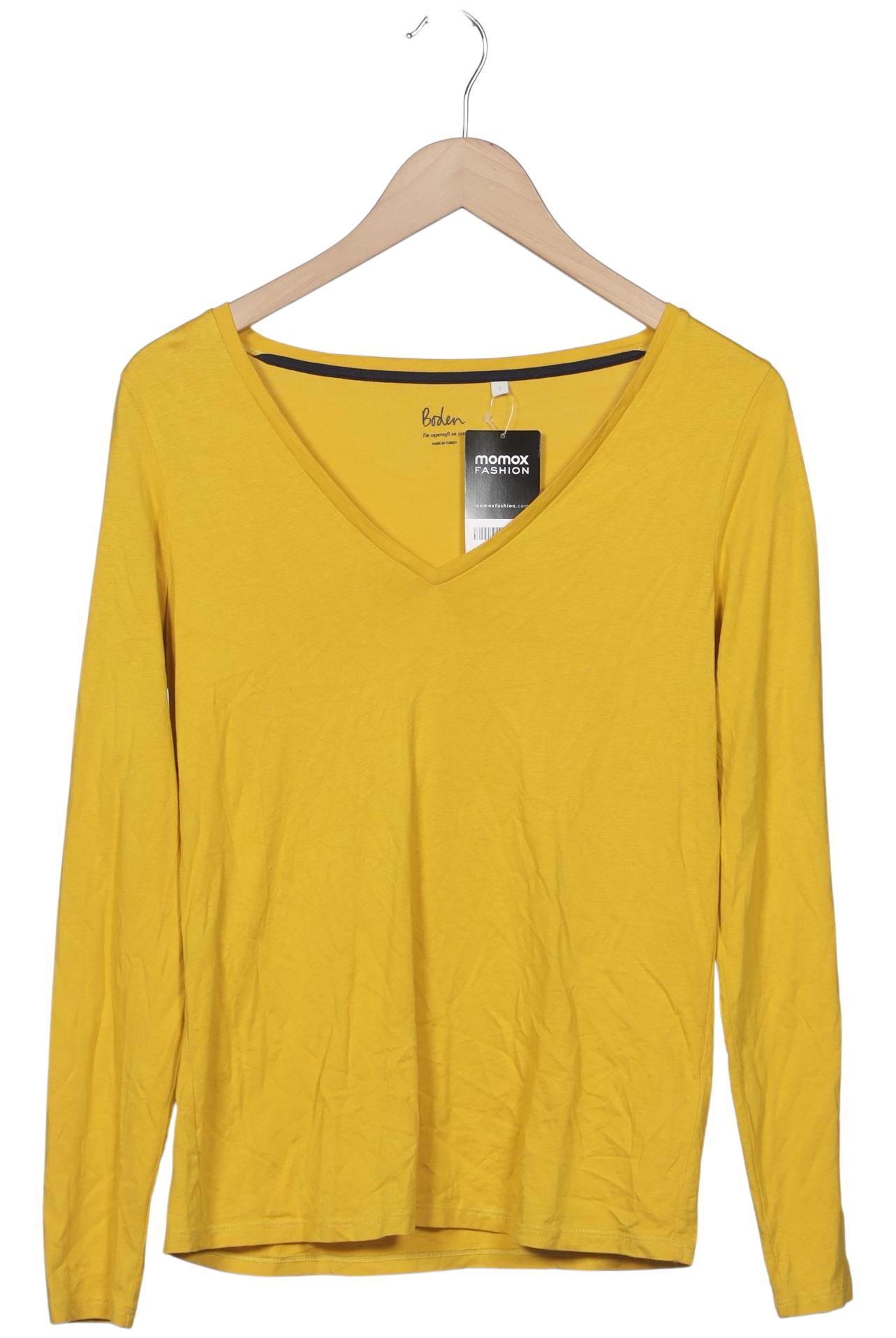 

Boden Damen Langarmshirt, gelb, Gr. 36