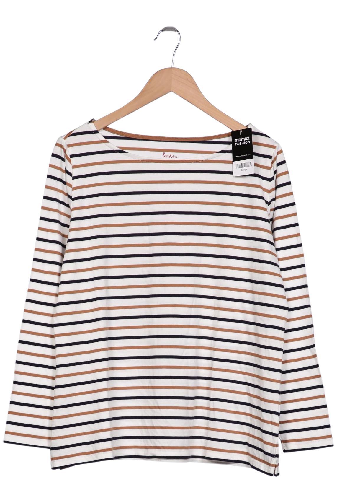 

Boden Damen Langarmshirt, weiß, Gr. 20