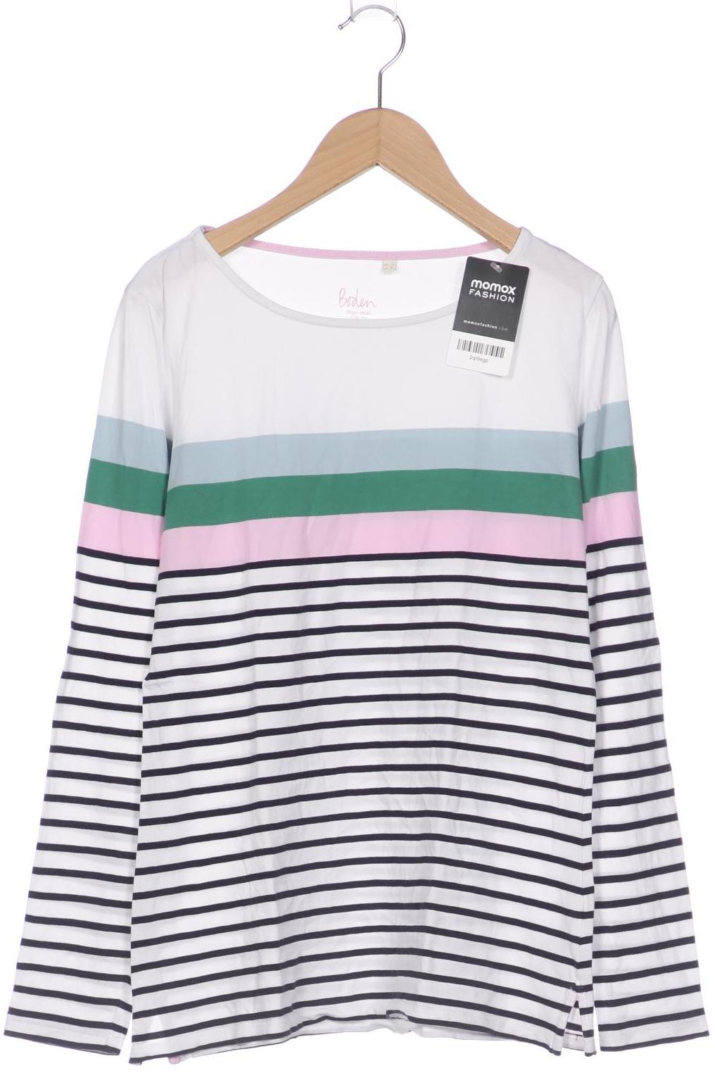 

Boden Damen Langarmshirt, weiß