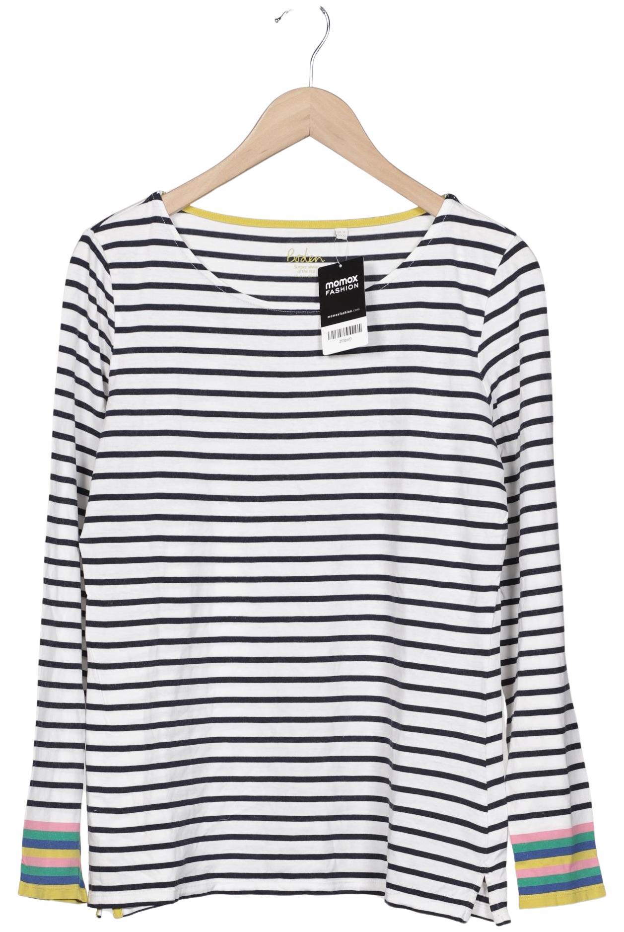 

Boden Damen Langarmshirt, weiß, Gr. 40