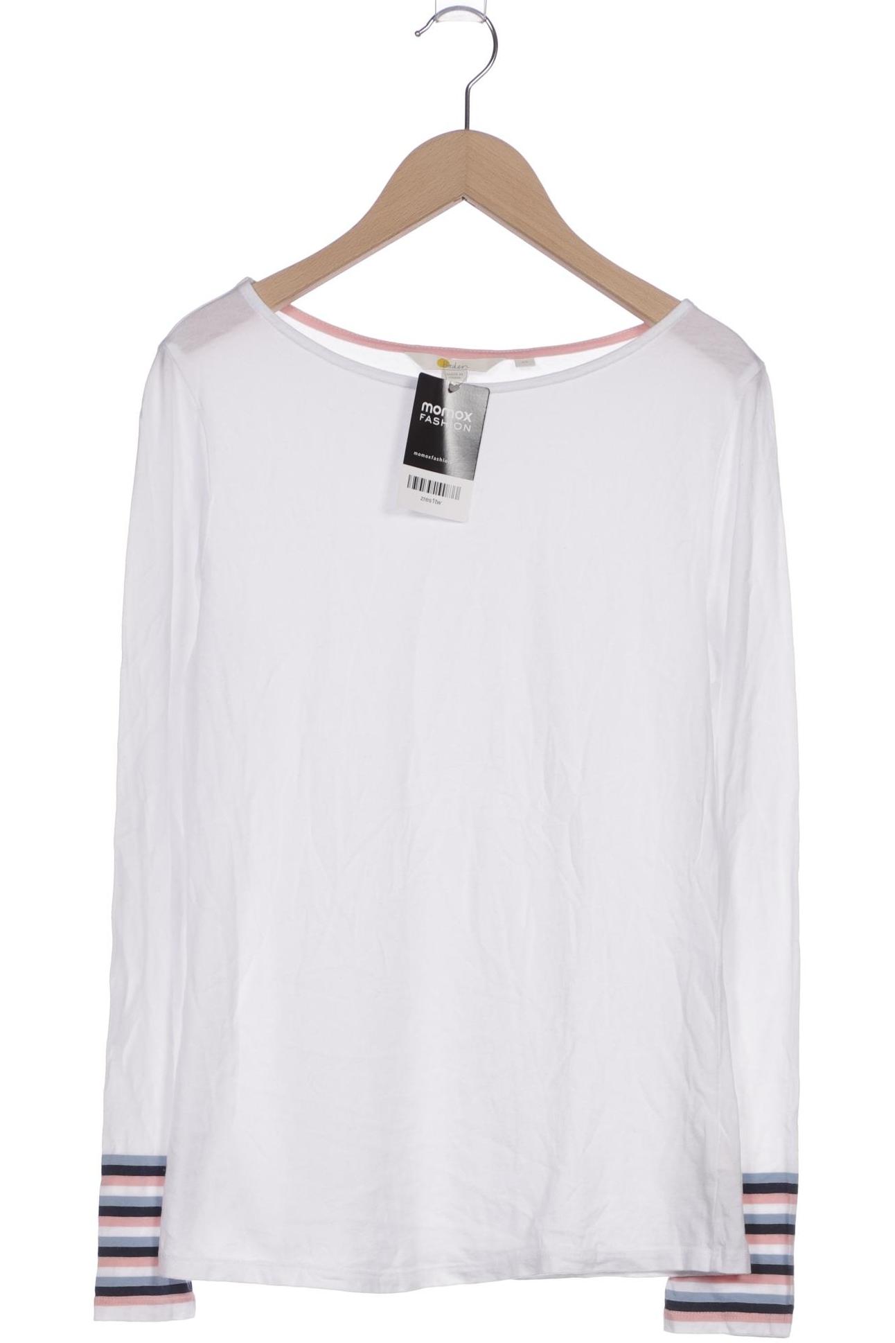 

Boden Damen Langarmshirt, weiß, Gr. 34