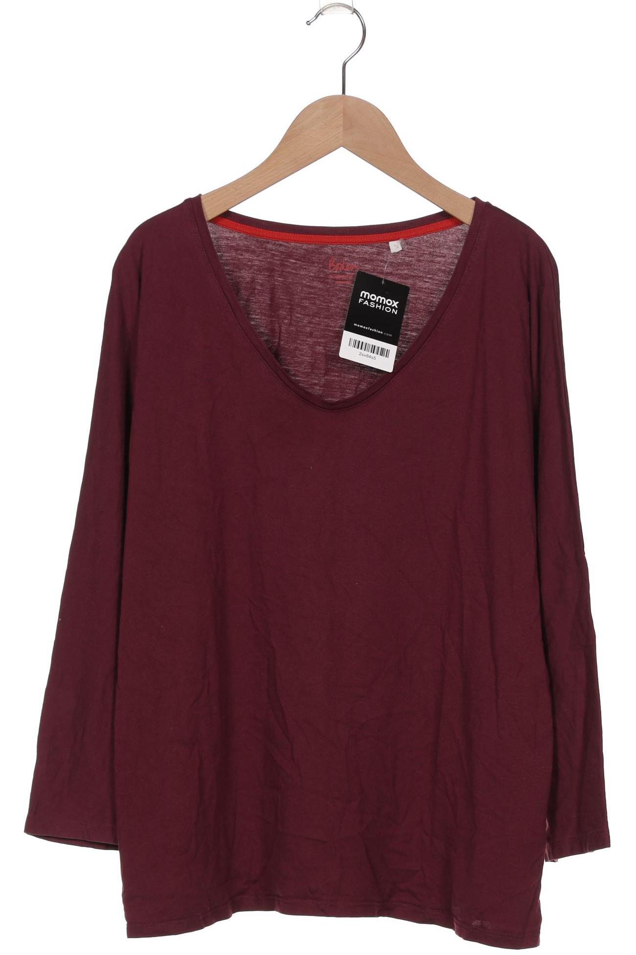 

Boden Damen Langarmshirt, bordeaux, Gr. 42