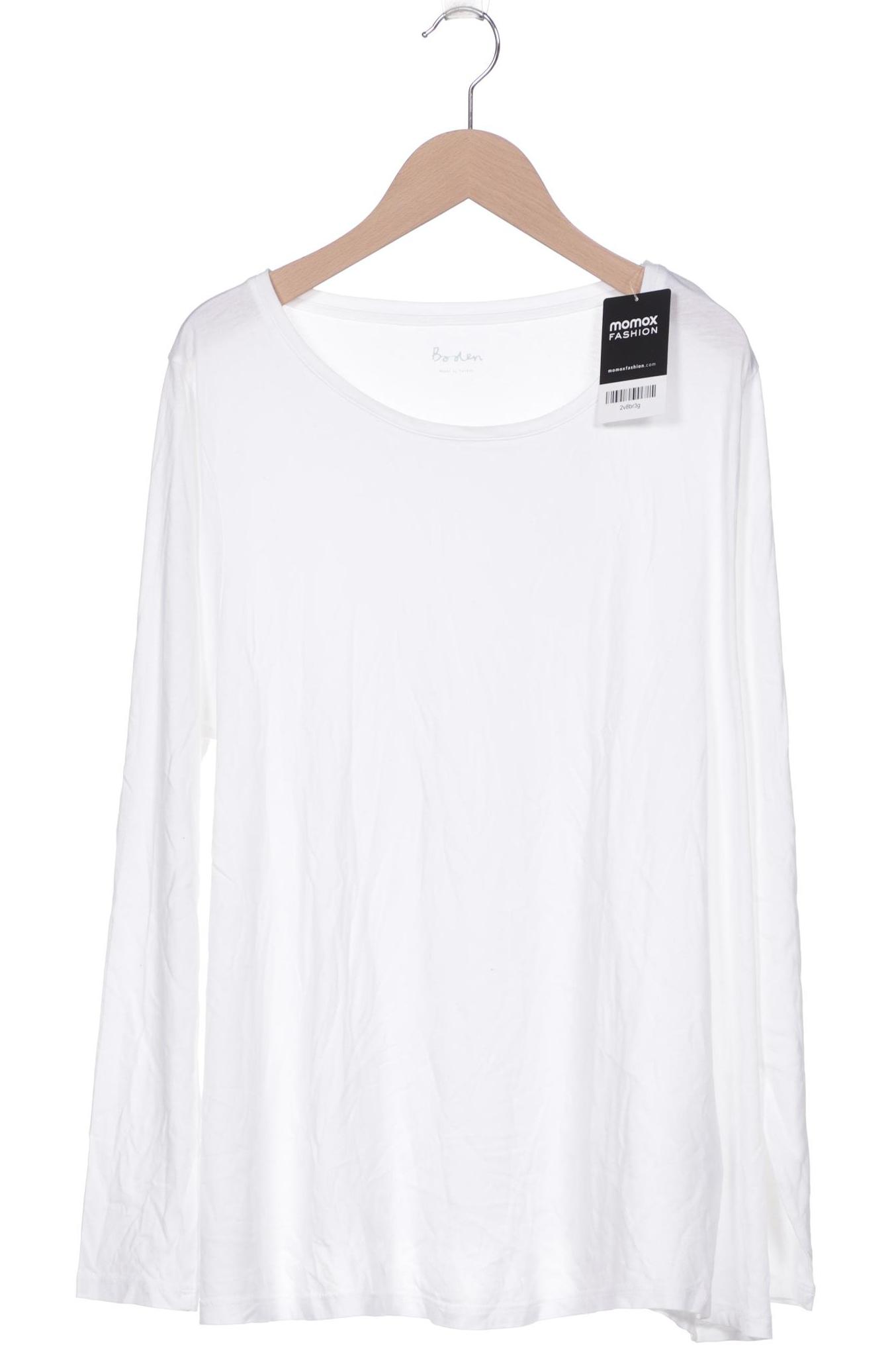 

Boden Damen Langarmshirt, weiß