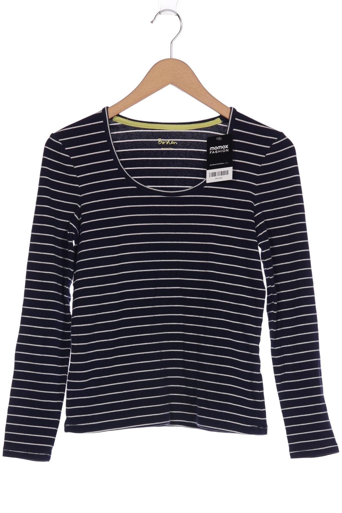 

Boden Damen Langarmshirt, marineblau