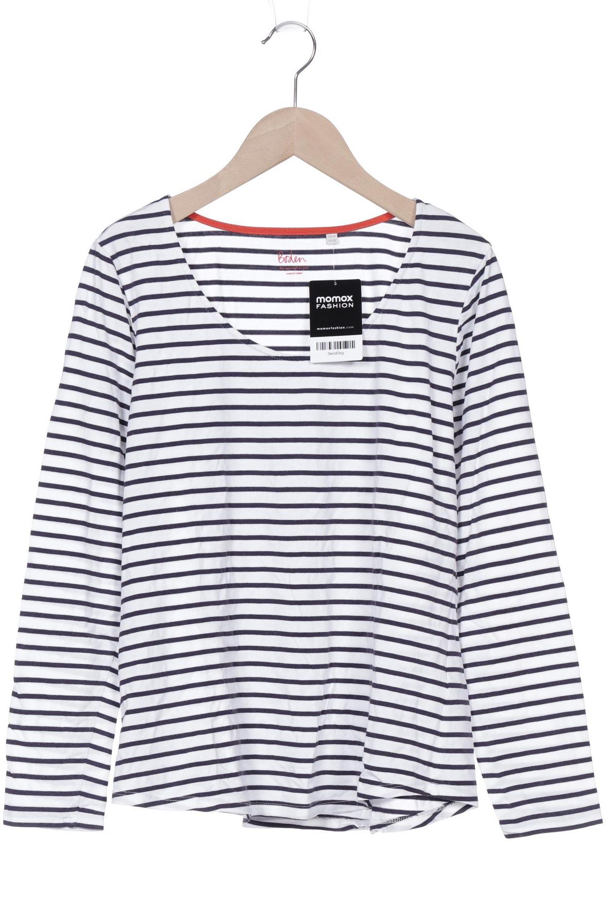 

Boden Damen Langarmshirt, weiß, Gr. 40