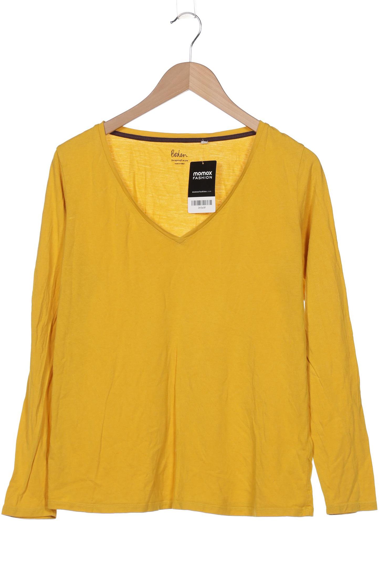 

Boden Damen Langarmshirt, gelb, Gr. 42