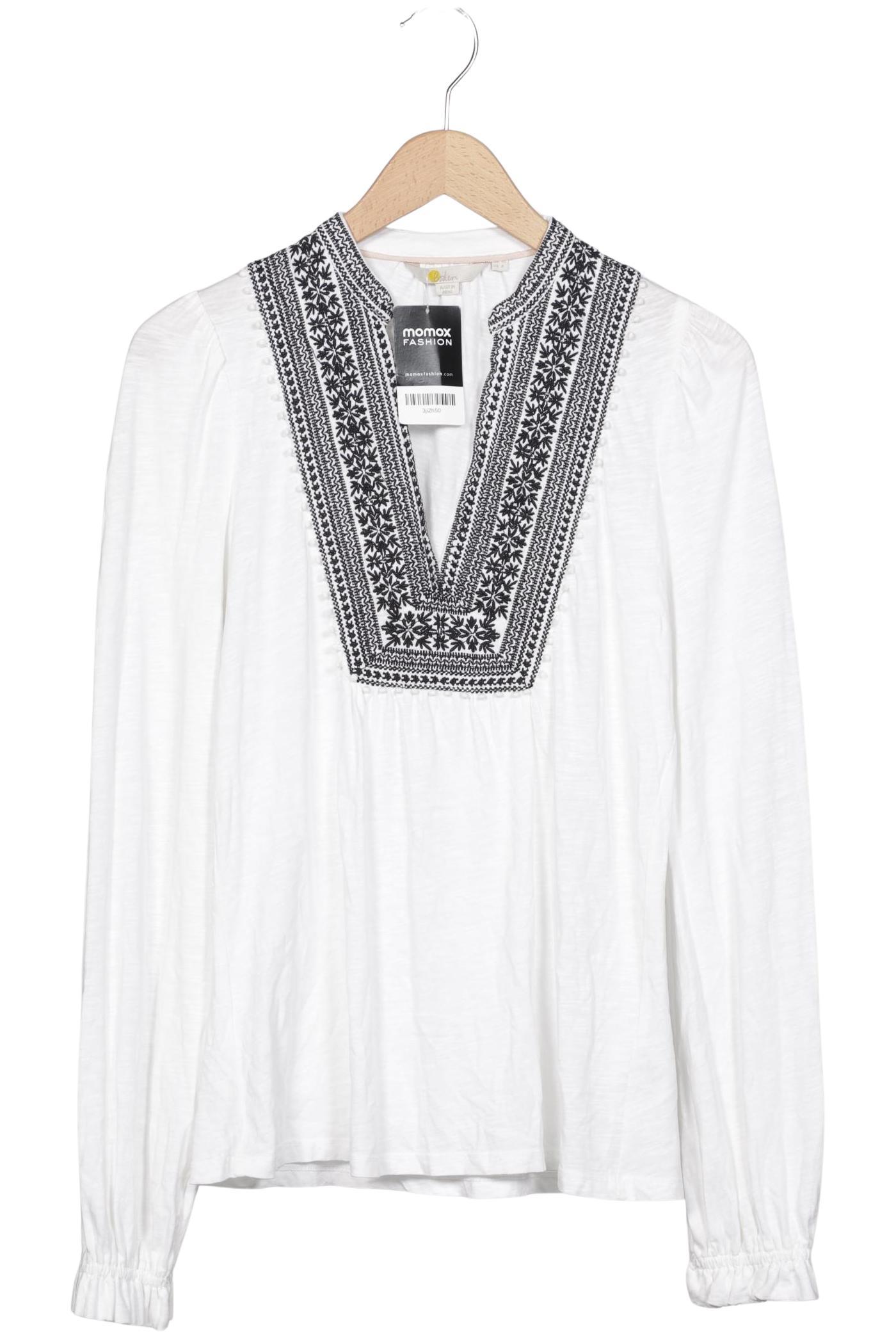 

Boden Damen Langarmshirt, weiß, Gr. 36