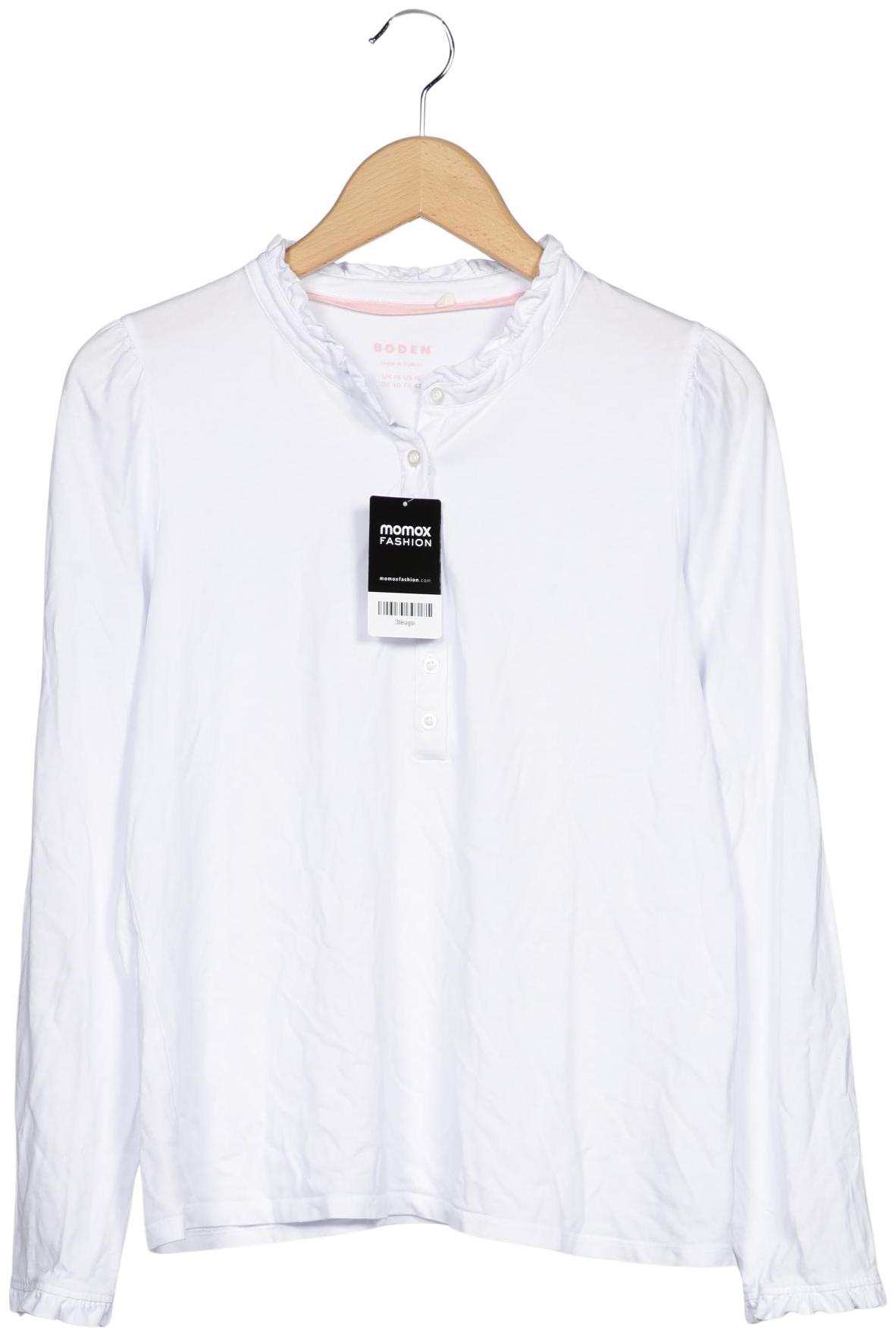 

Boden Damen Langarmshirt, weiß, Gr. 40