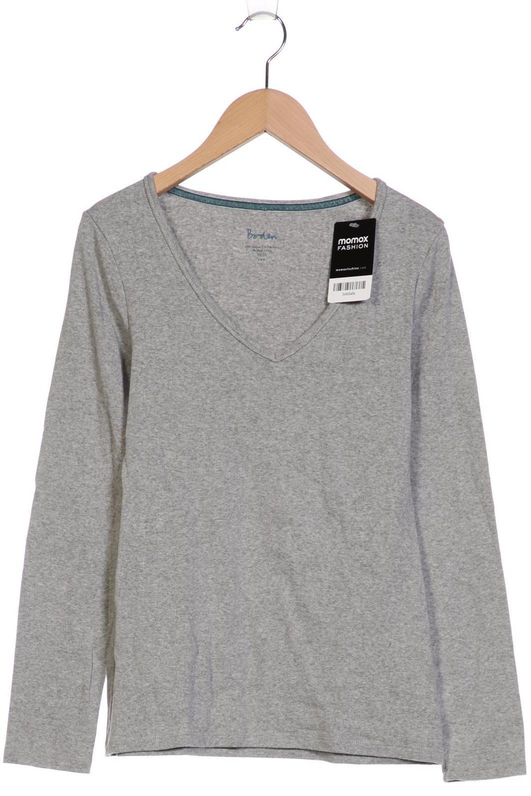 

Boden Damen Langarmshirt, grau, Gr. 10