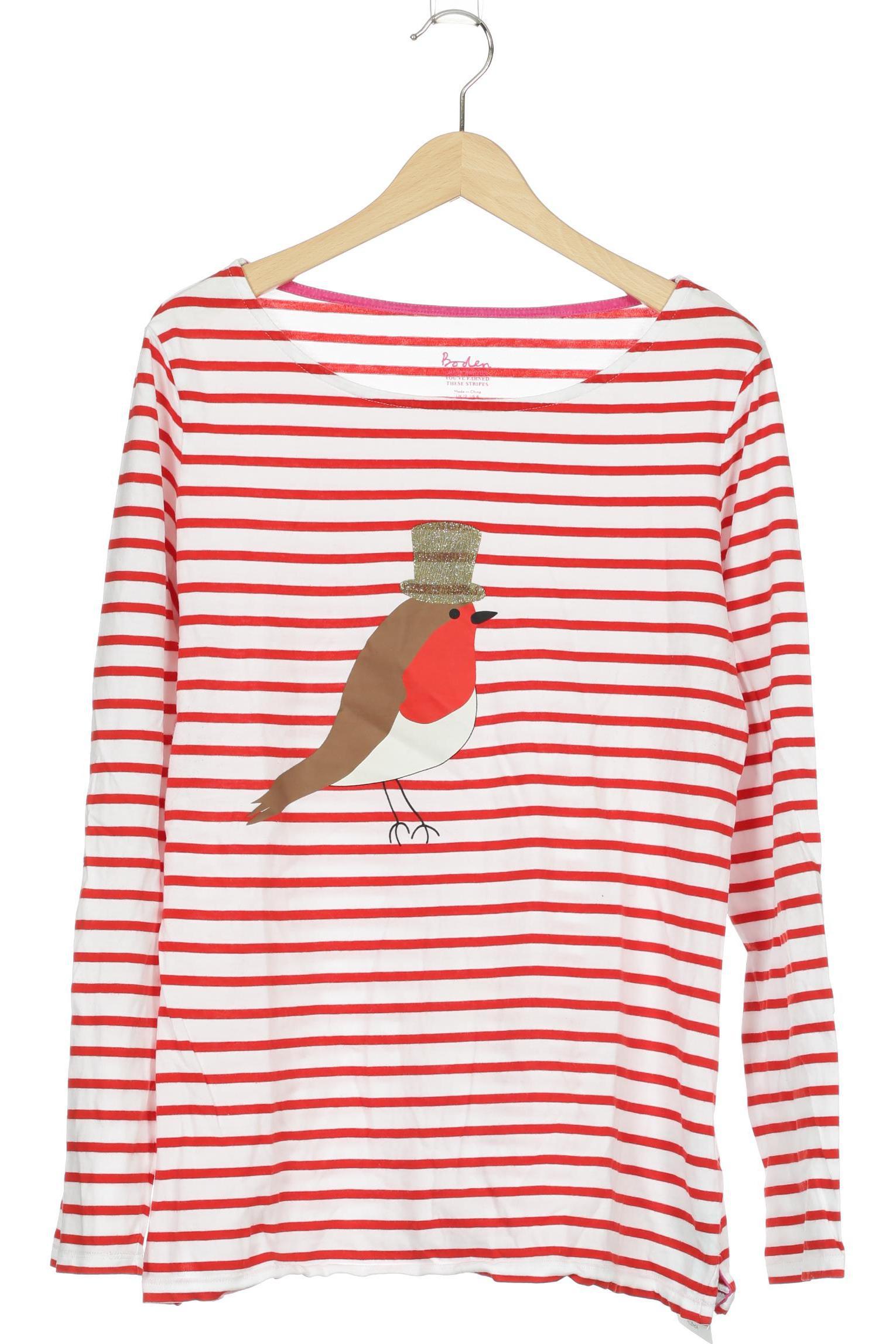 

Boden Damen Langarmshirt, weiß, Gr. 12