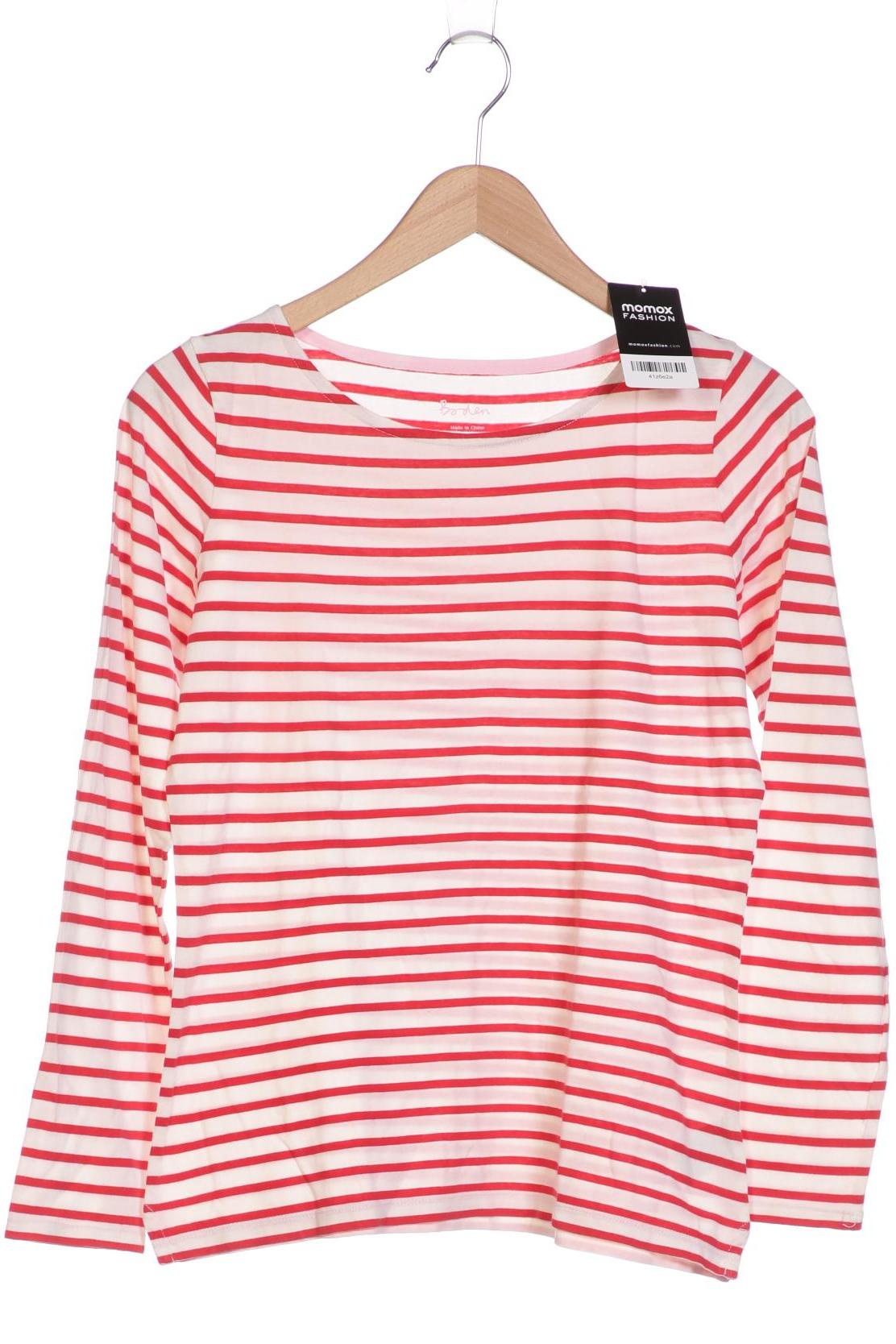 

Boden Damen Langarmshirt, weiß