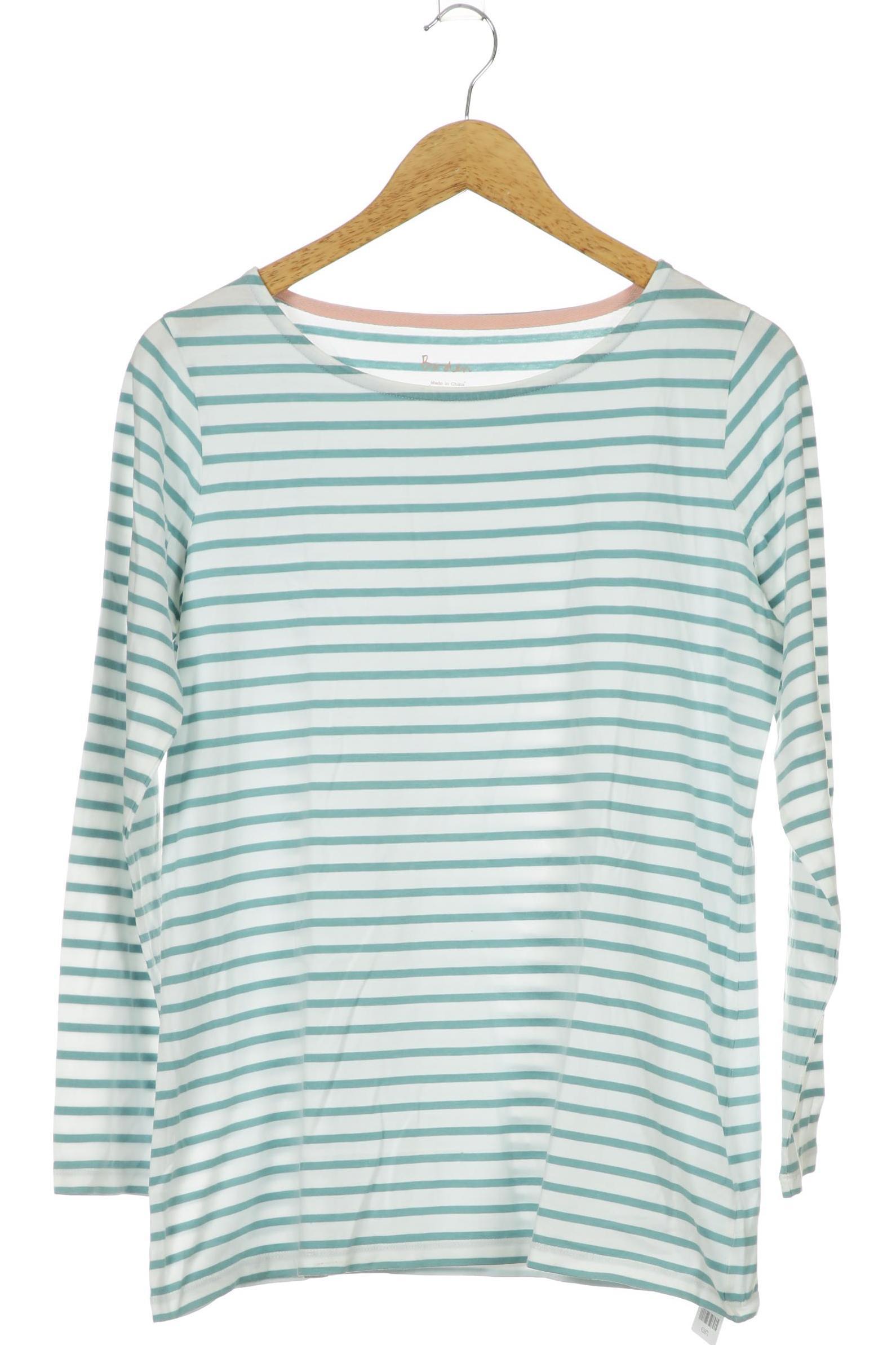 

Boden Damen Langarmshirt, türkis, Gr. 16