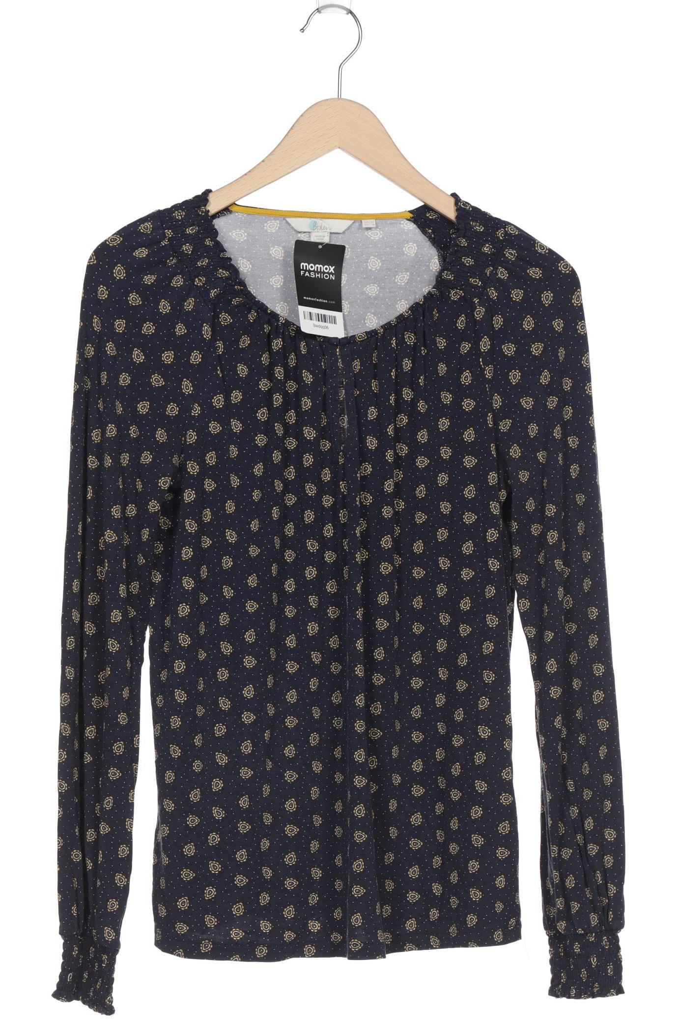

Boden Damen Langarmshirt, marineblau