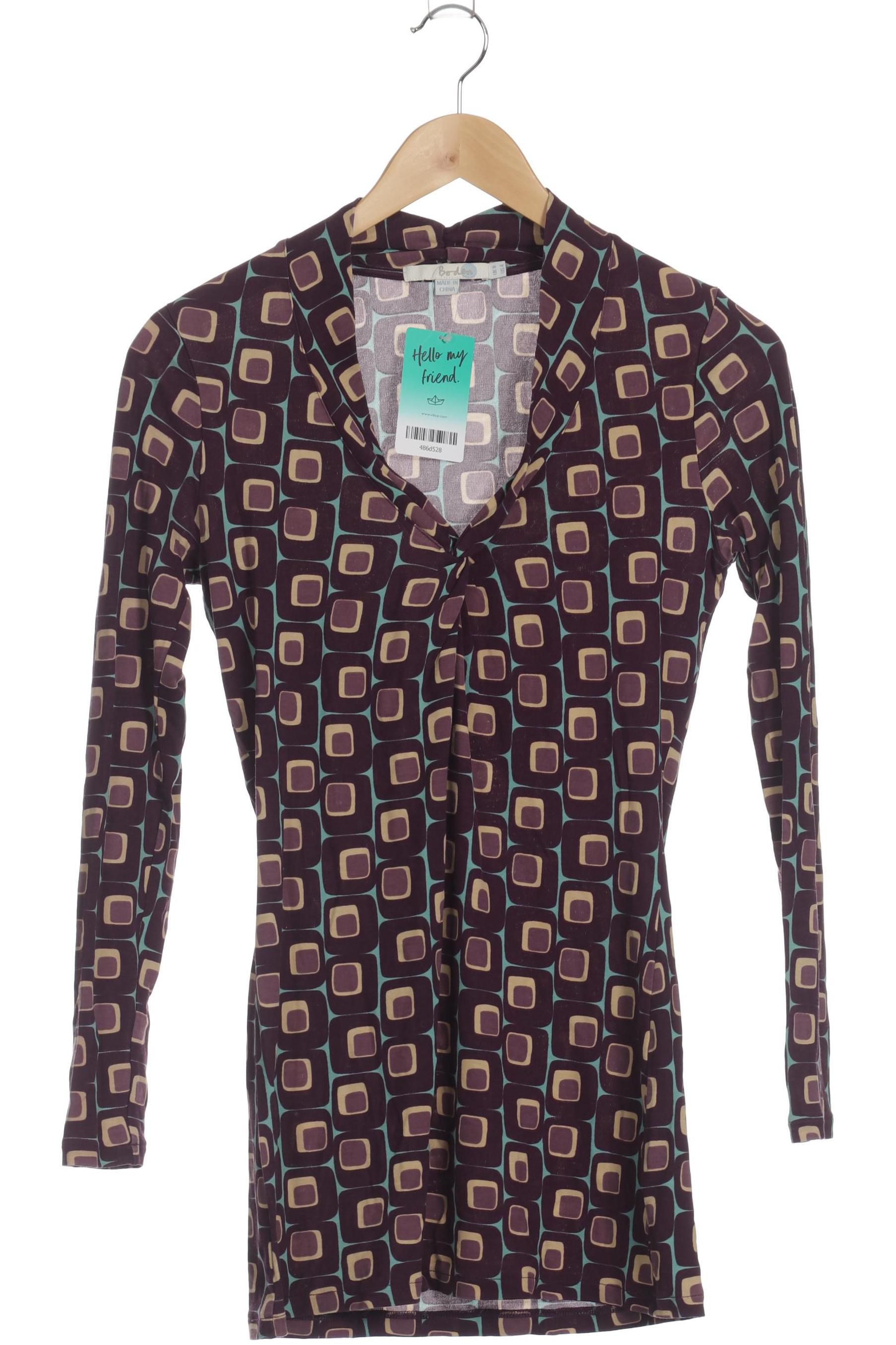 

Boden Damen Langarmshirt, lila, Gr. 8
