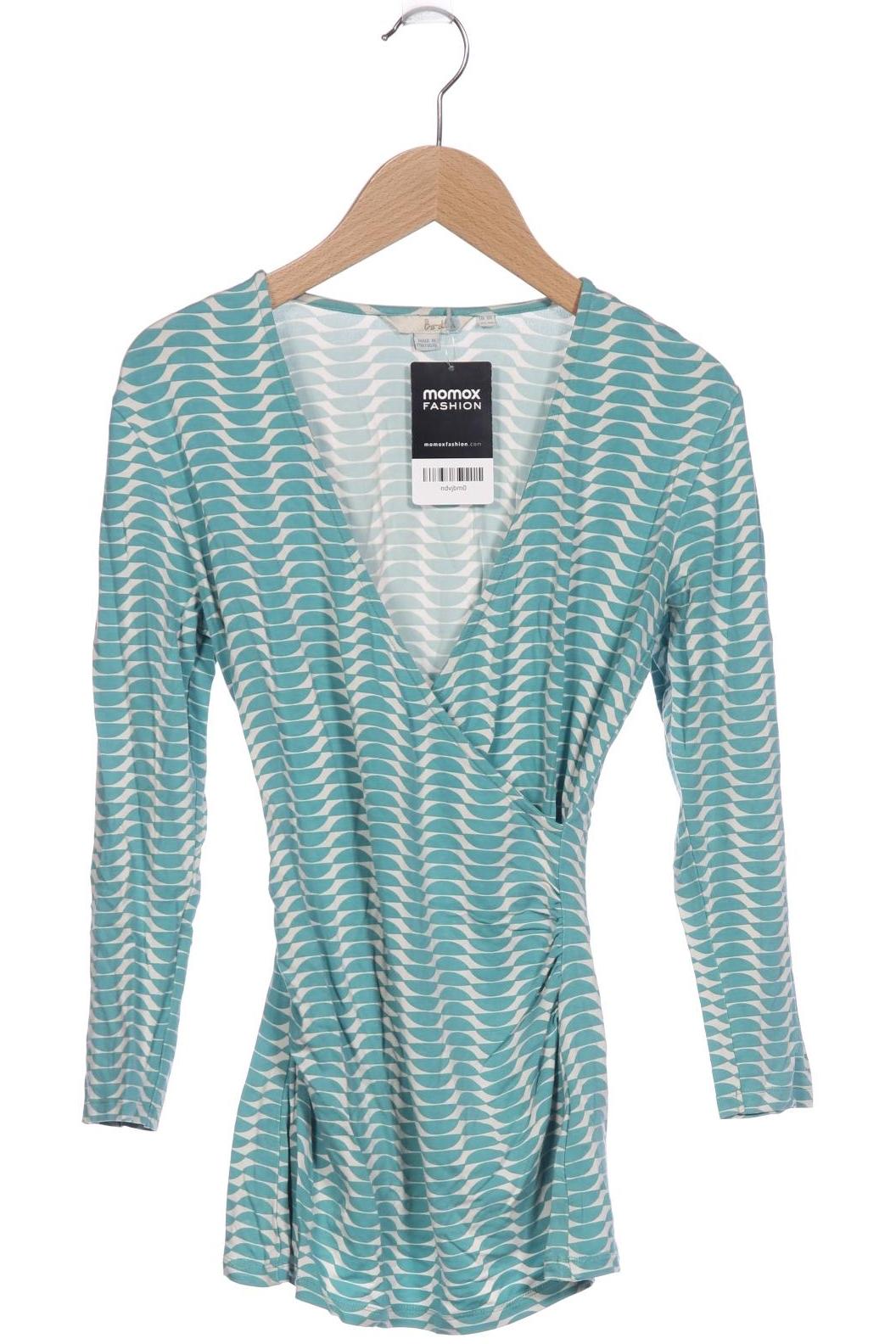 

Boden Damen Langarmshirt, türkis, Gr. 34