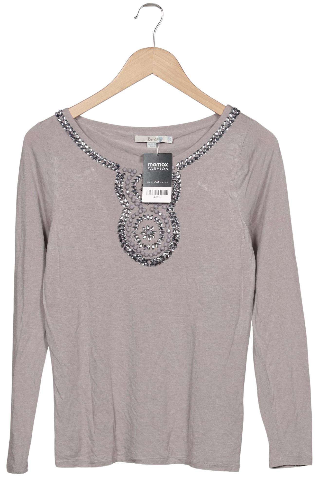 

Boden Damen Langarmshirt, grau, Gr. 36