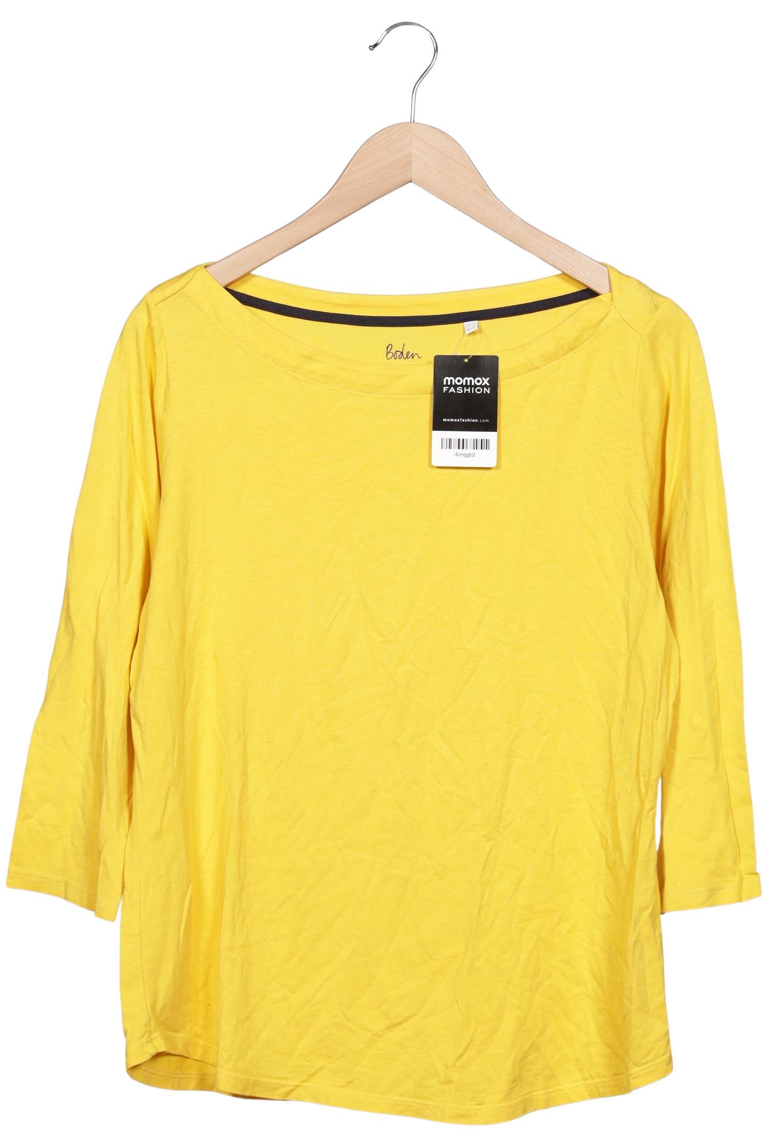 

Boden Damen Langarmshirt, gelb, Gr. 44