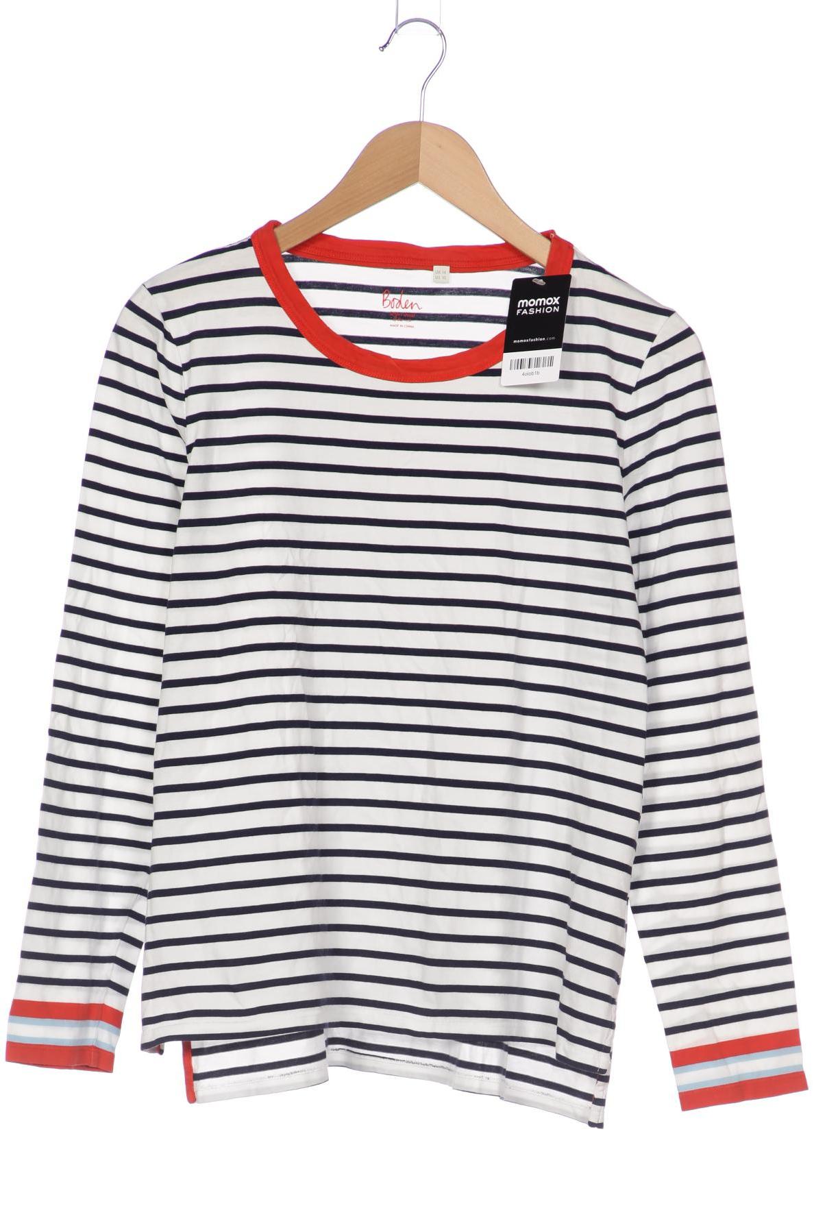 

Boden Damen Langarmshirt, weiß, Gr. 40