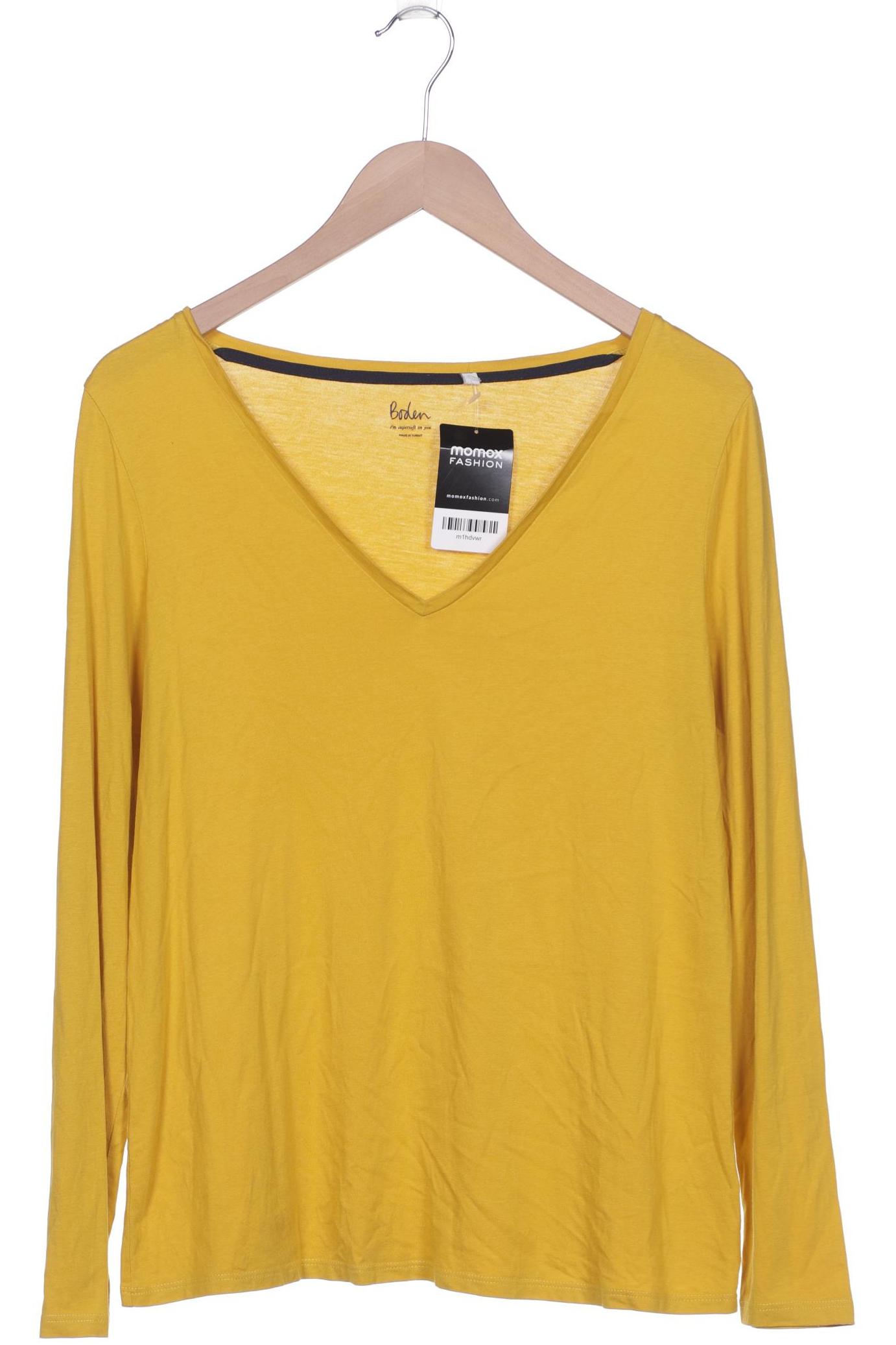 

Boden Damen Langarmshirt, gelb, Gr. 42