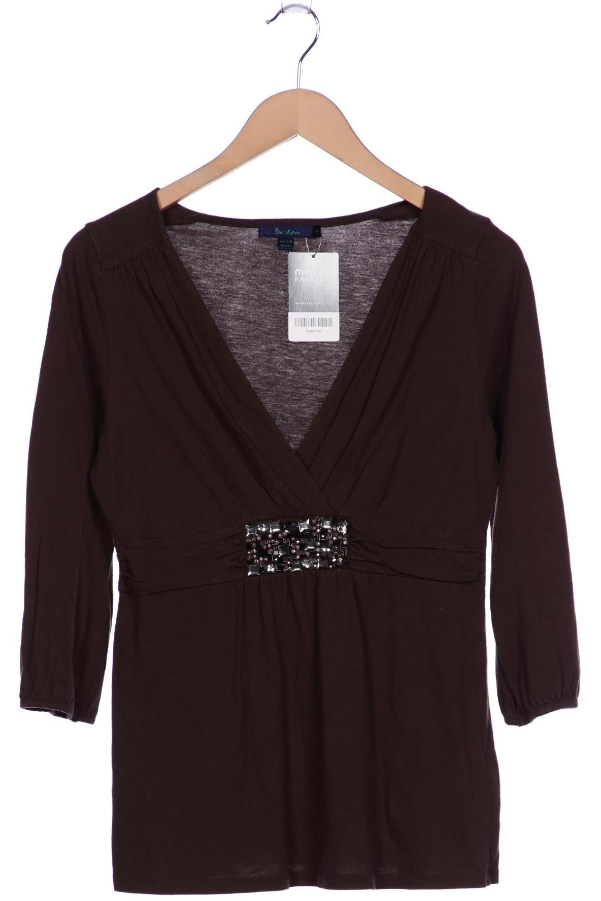 

Boden Damen Langarmshirt, braun, Gr. 12