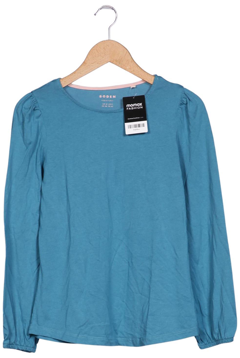 

Boden Damen Langarmshirt, hellblau, Gr. 38