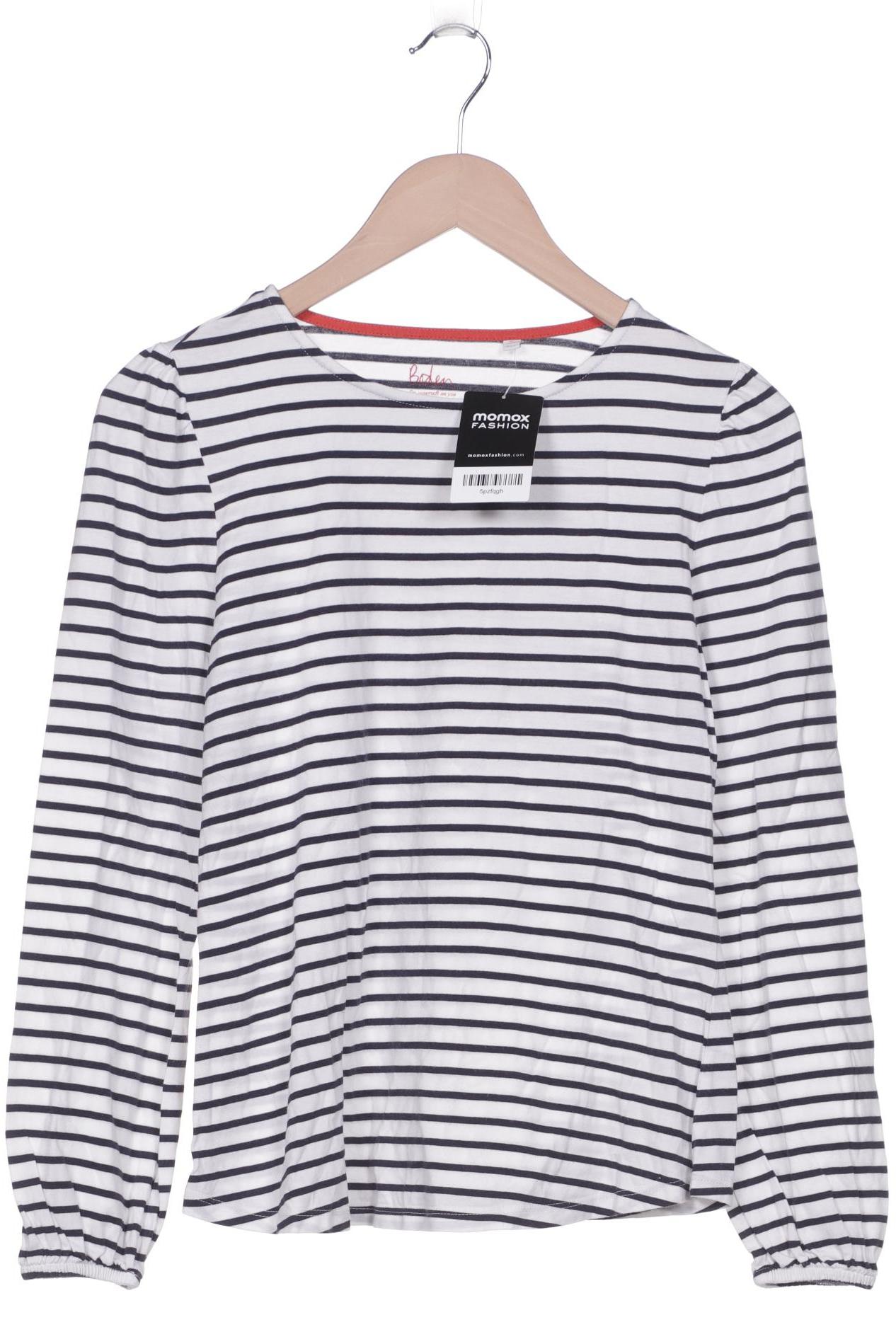 

Boden Damen Langarmshirt, weiß