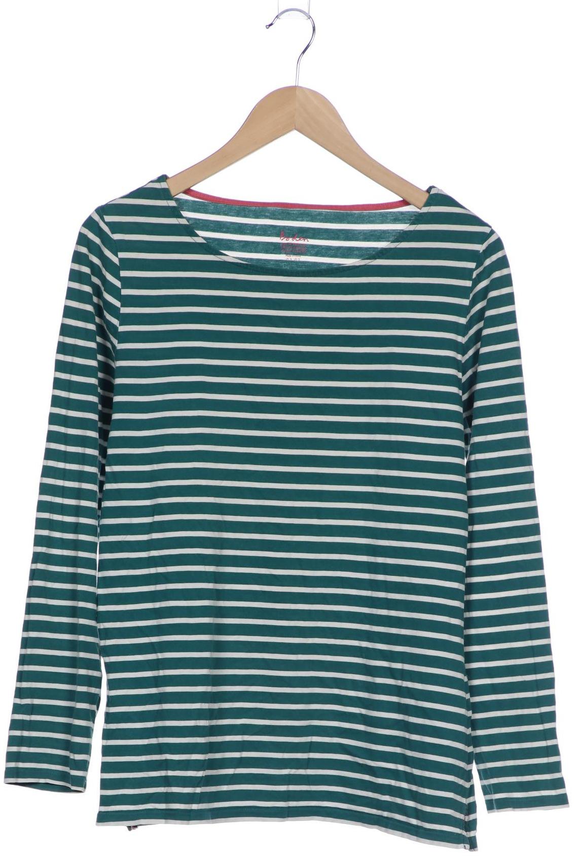 

Boden Damen Langarmshirt, türkis, Gr. 16
