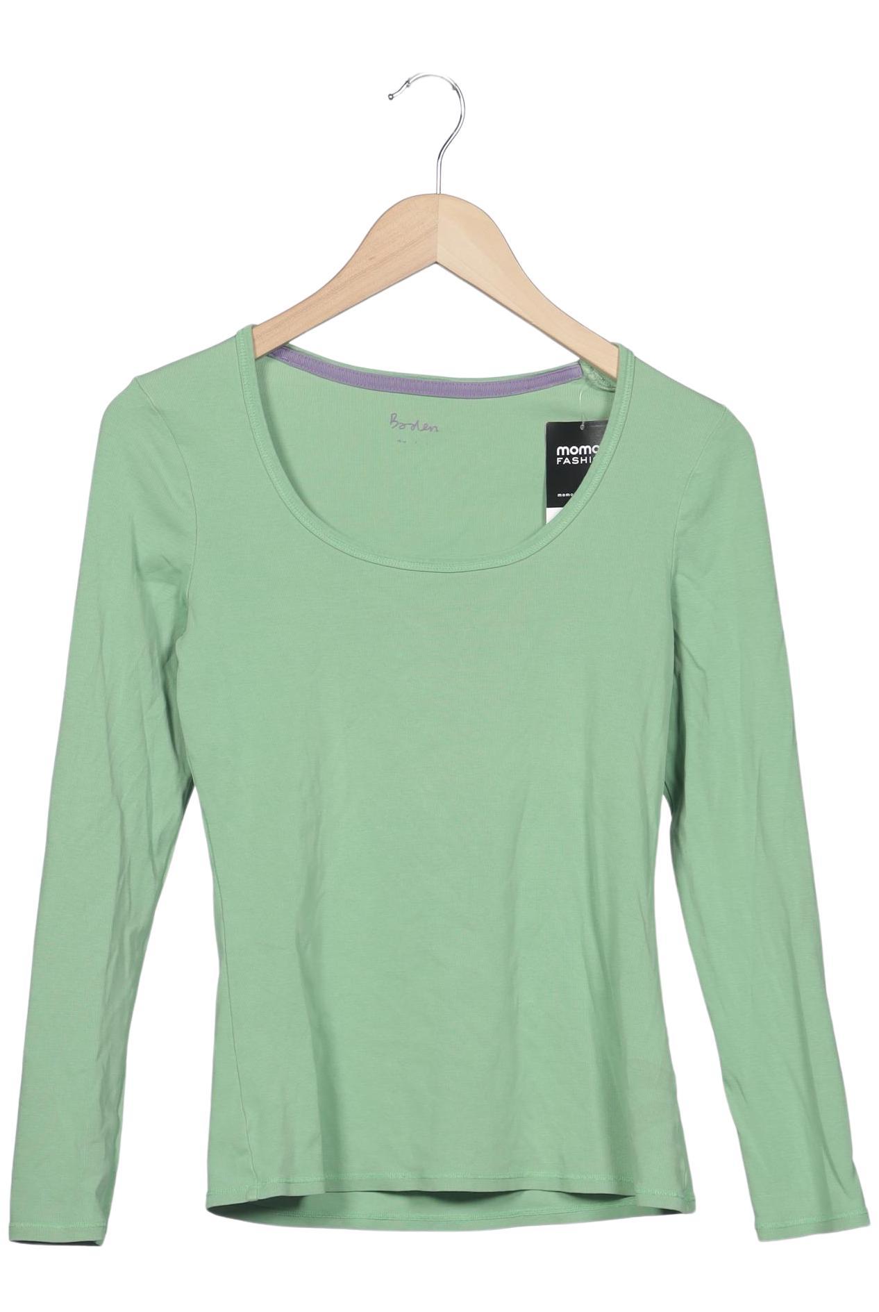 

Boden Damen Langarmshirt, hellgrün, Gr. 38