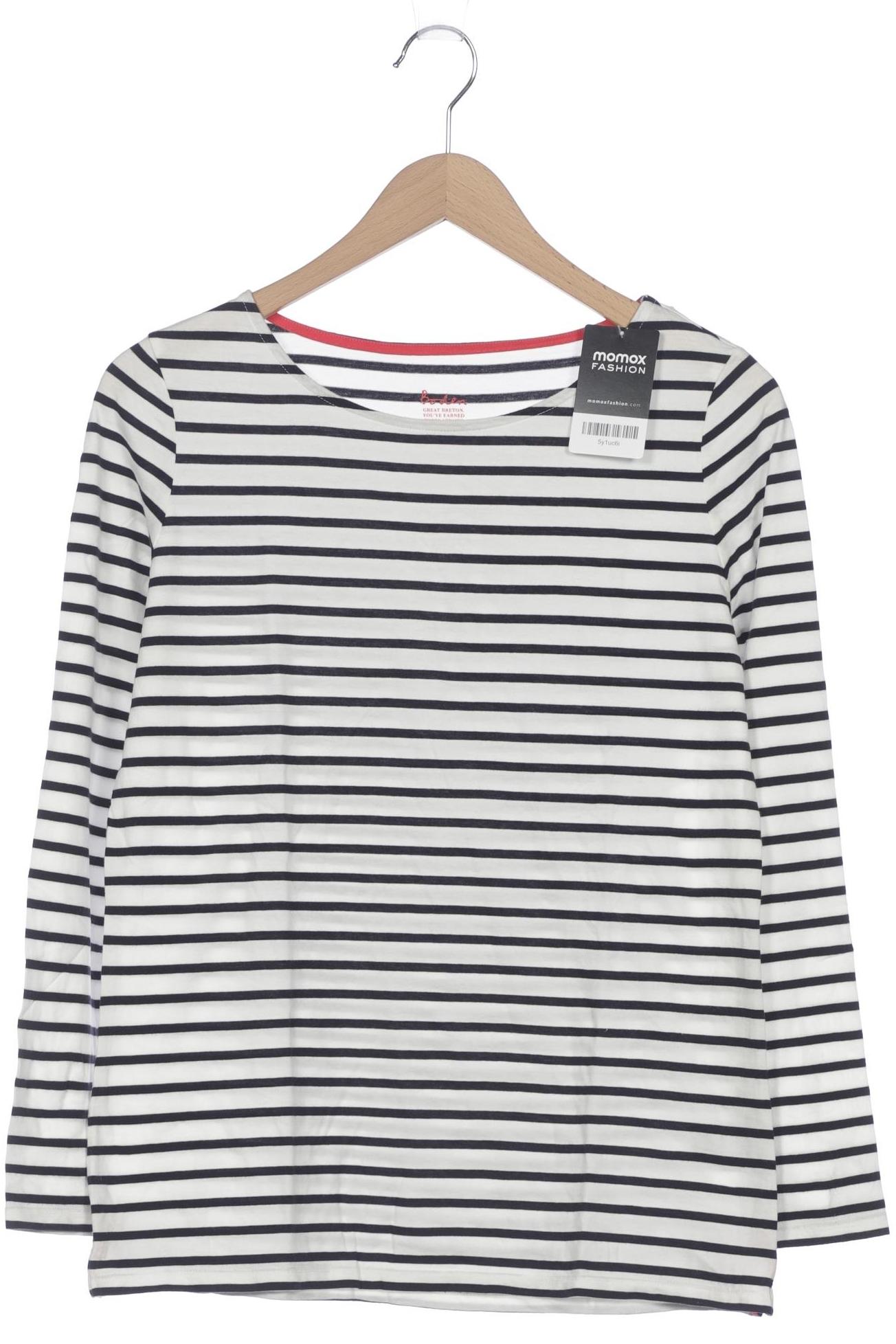 

Boden Damen Langarmshirt, weiß, Gr. 12