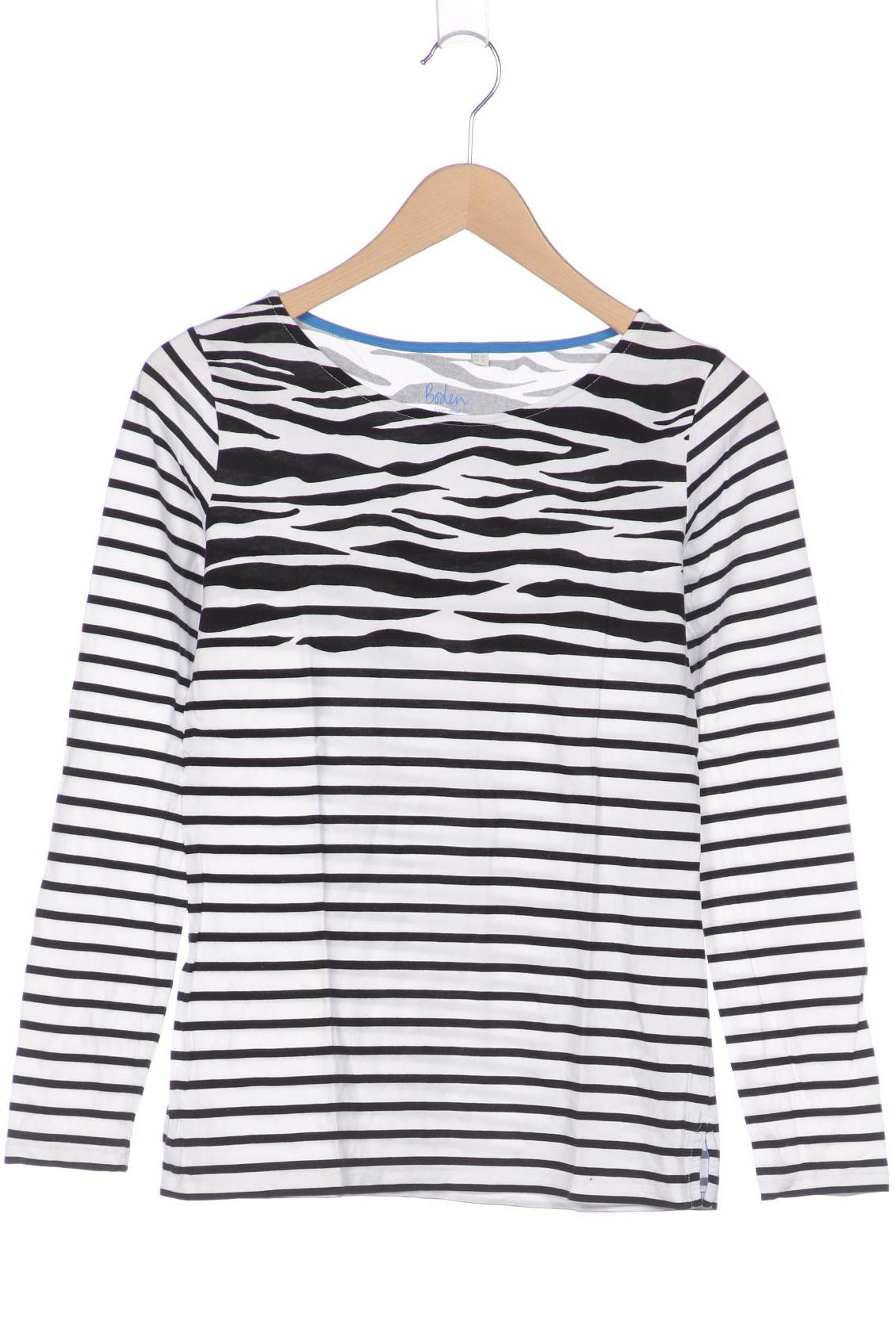 

Boden Damen Langarmshirt, weiß