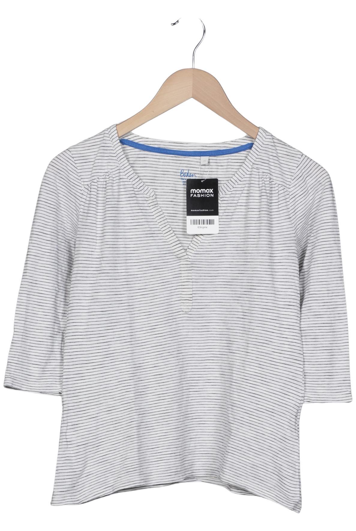 

Boden Damen Langarmshirt, weiß, Gr. 34