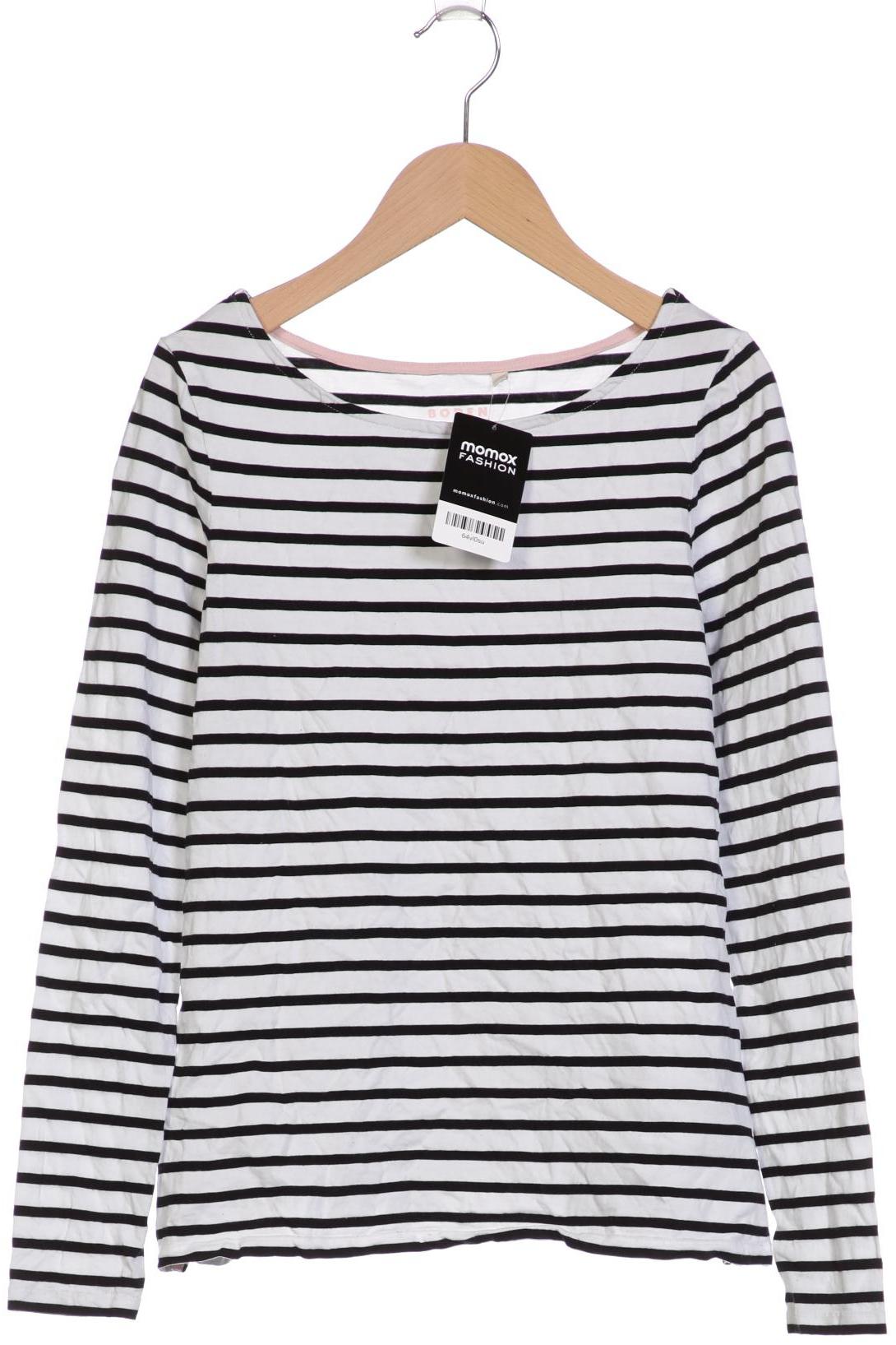 

Boden Damen Langarmshirt, weiß, Gr. 34