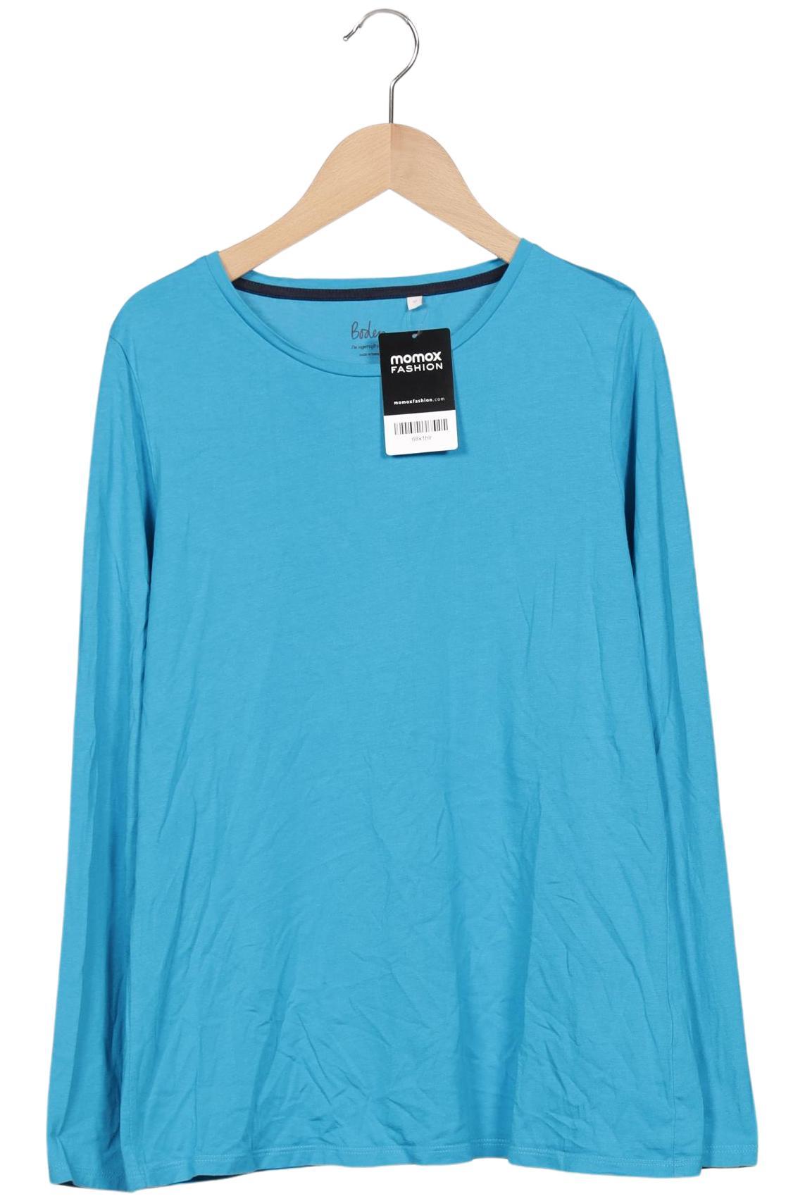 

Boden Damen Langarmshirt, hellblau, Gr. 38