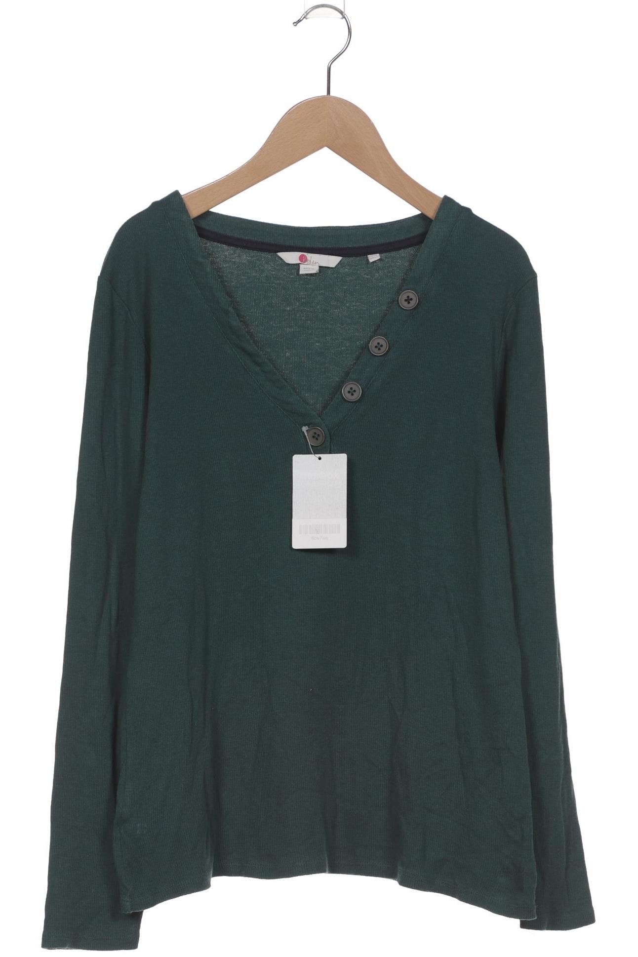 

Boden Damen Langarmshirt, türkis, Gr. 42