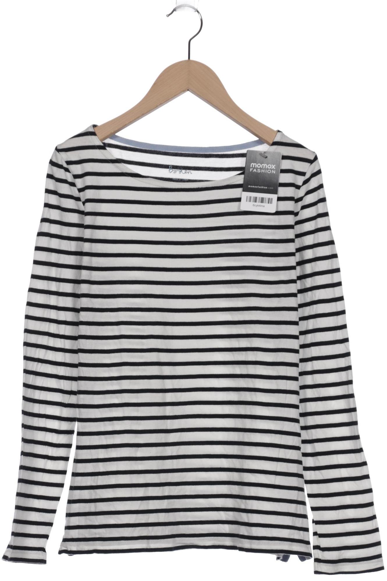 

Boden Damen Langarmshirt, weiß