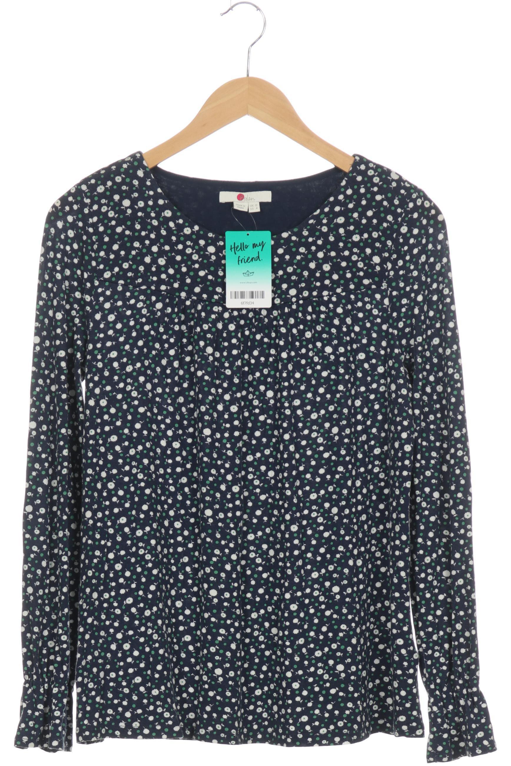 

Boden Damen Langarmshirt, blau, Gr. 38