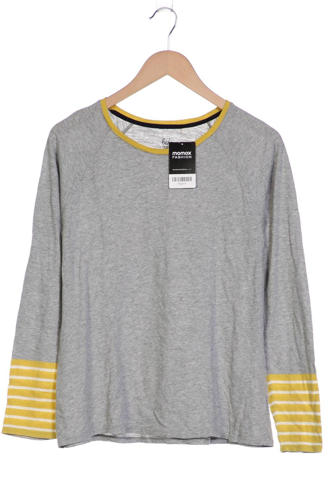 

Boden Damen Langarmshirt, grau