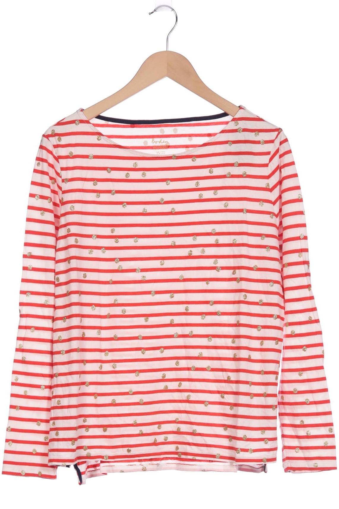 

Boden Damen Langarmshirt, rot, Gr. 18