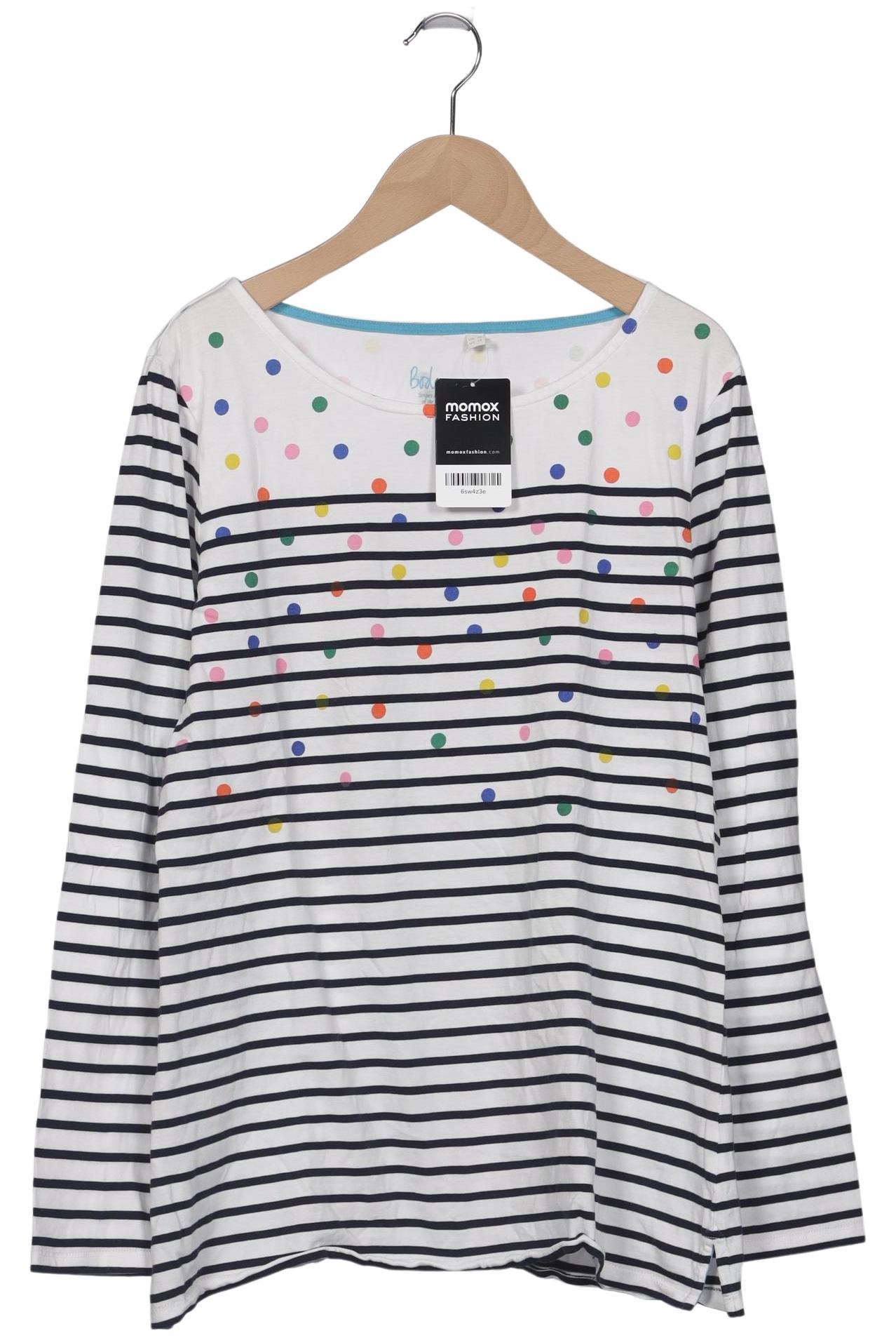 

Boden Damen Langarmshirt, weiß, Gr. 42