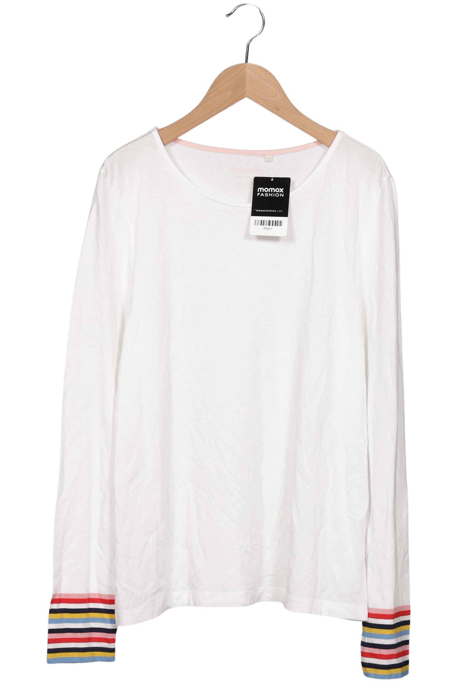 

Boden Damen Langarmshirt, weiß, Gr. 40