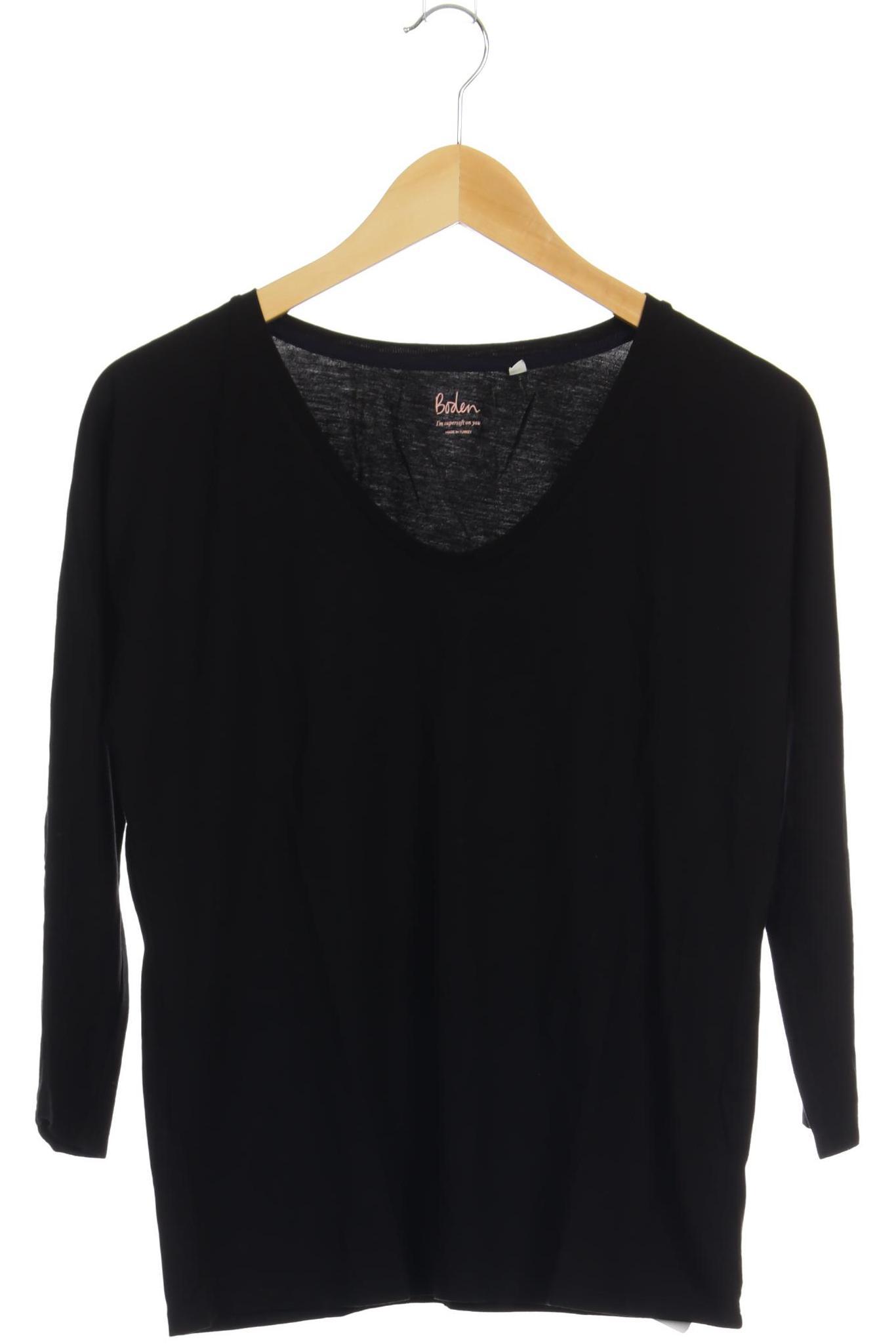 

Boden Damen Langarmshirt, schwarz, Gr. 34