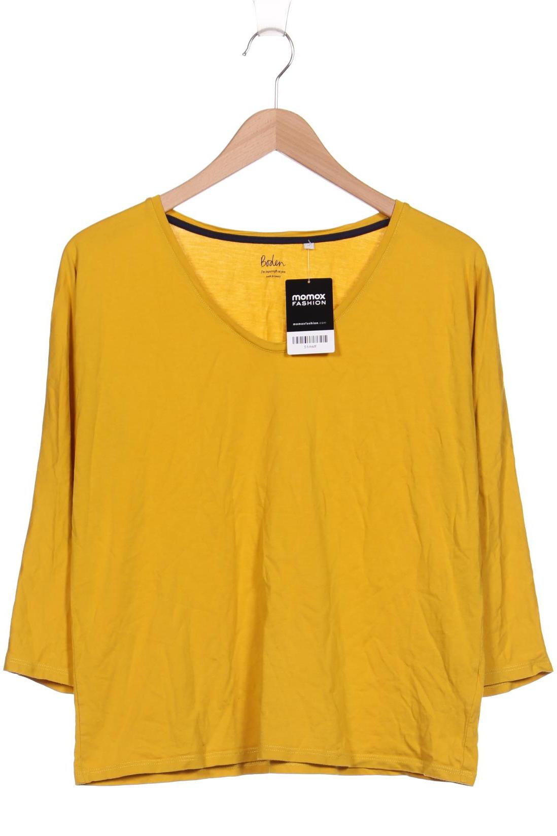 

Boden Damen Langarmshirt, gelb, Gr. 38