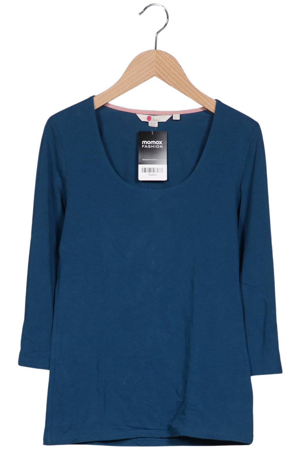 

Boden Damen Langarmshirt, türkis, Gr. 36