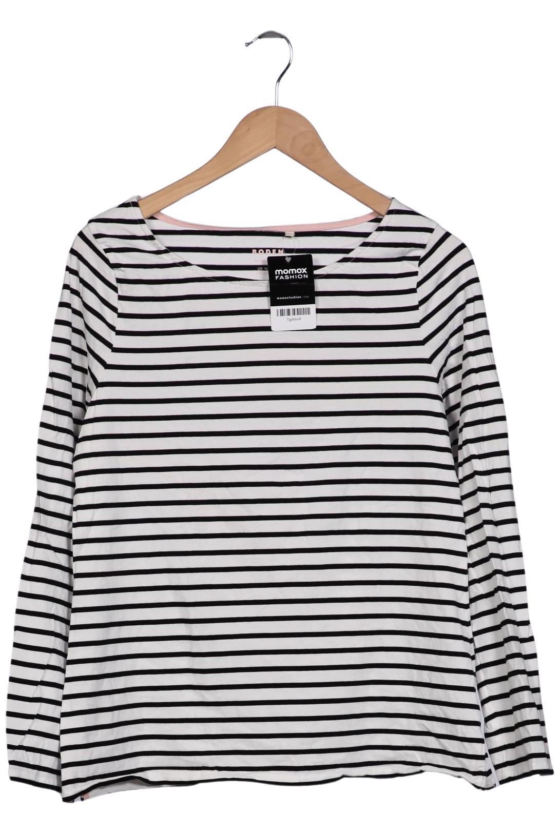 

Boden Damen Langarmshirt, weiß, Gr. 42