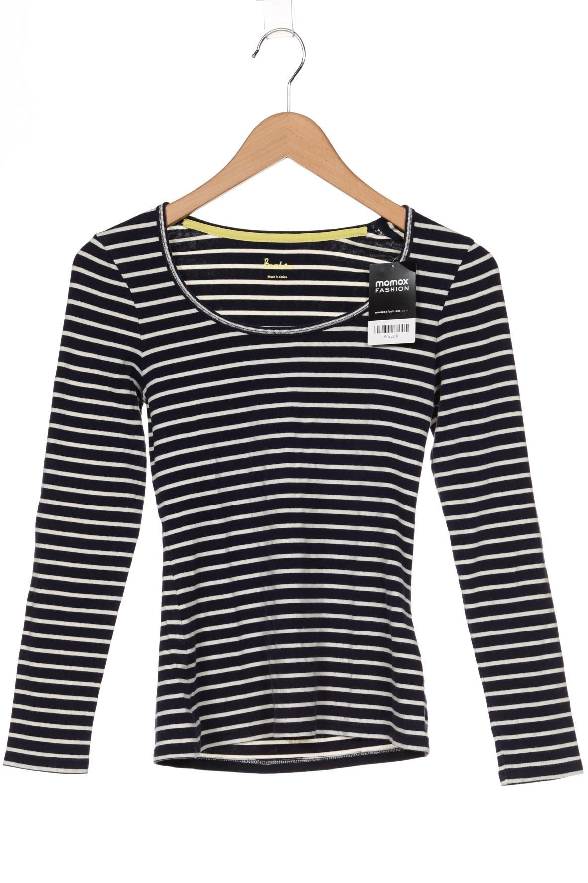 

Boden Damen Langarmshirt, marineblau